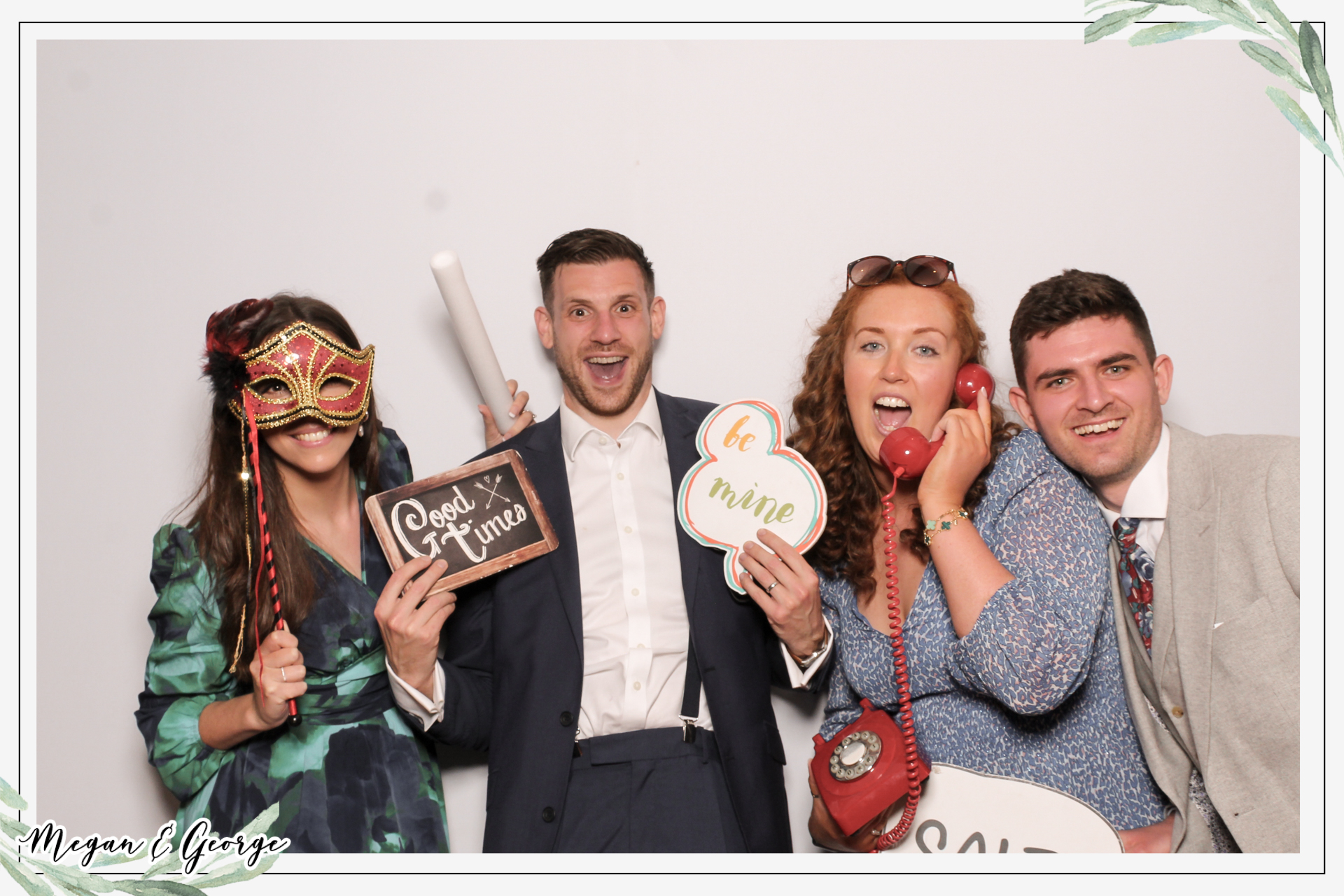 Megan & George Wedding - Classic Open | View more photos from the event at gallery.freshbooths.com/u/FreshBooths/Megan-George-Wedding-Classic-Open