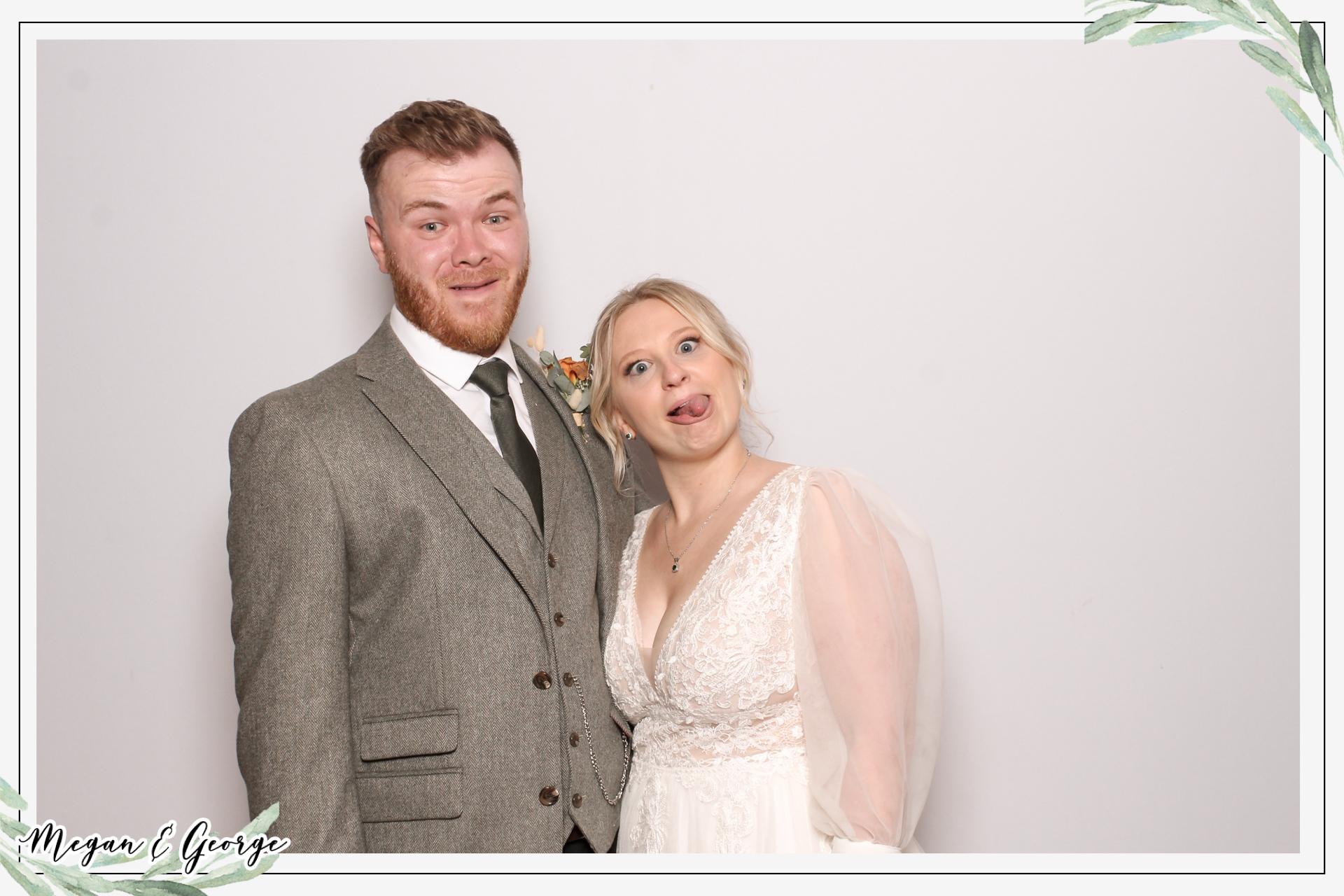 Megan & George Wedding - Classic Open | View more photos from the event at gallery.freshbooths.com/u/FreshBooths/Megan-George-Wedding-Classic-Open