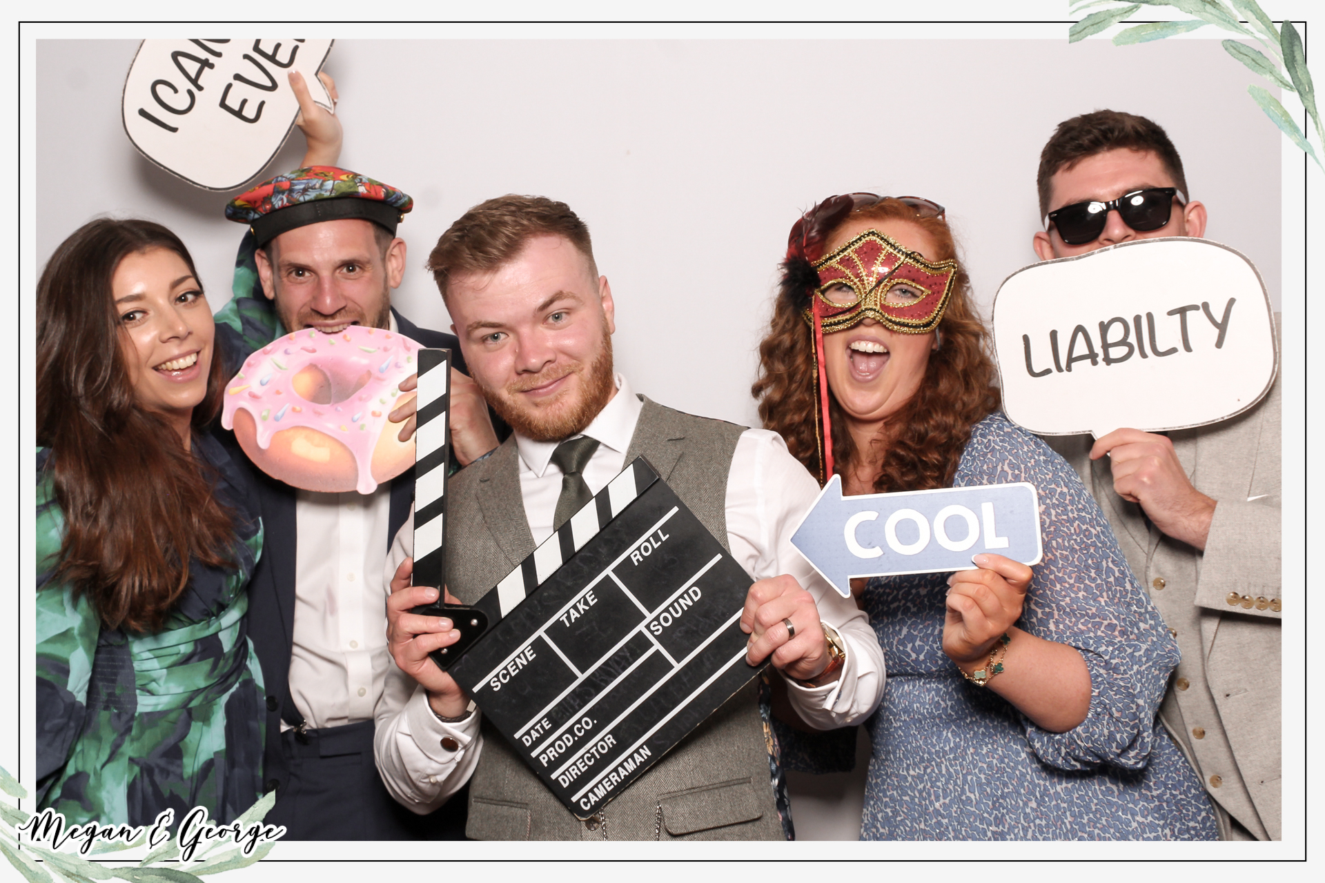 Megan & George Wedding - Classic Open | View more photos from the event at gallery.freshbooths.com/u/FreshBooths/Megan-George-Wedding-Classic-Open
