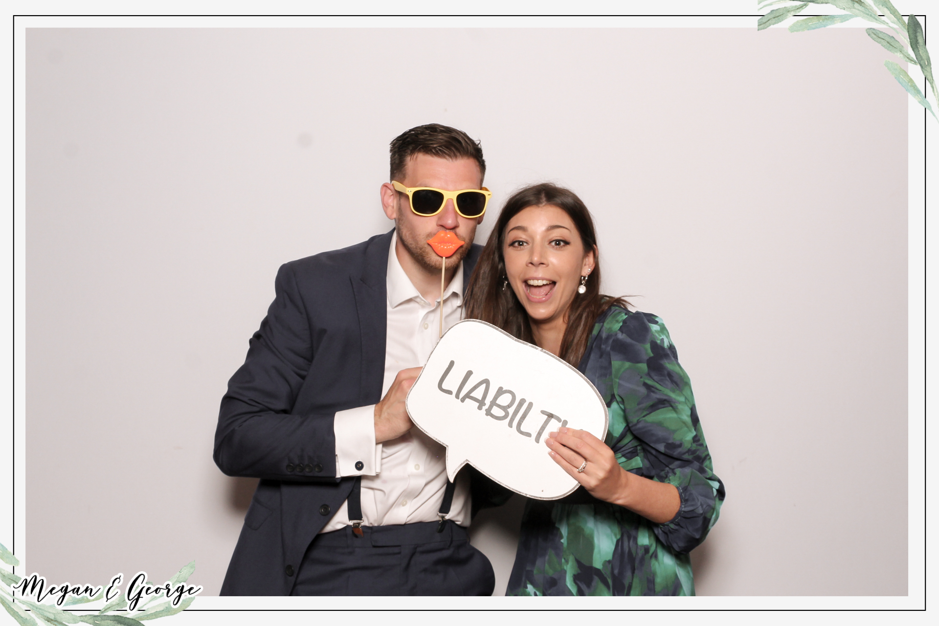 Megan & George Wedding - Classic Open | View more photos from the event at gallery.freshbooths.com/u/FreshBooths/Megan-George-Wedding-Classic-Open