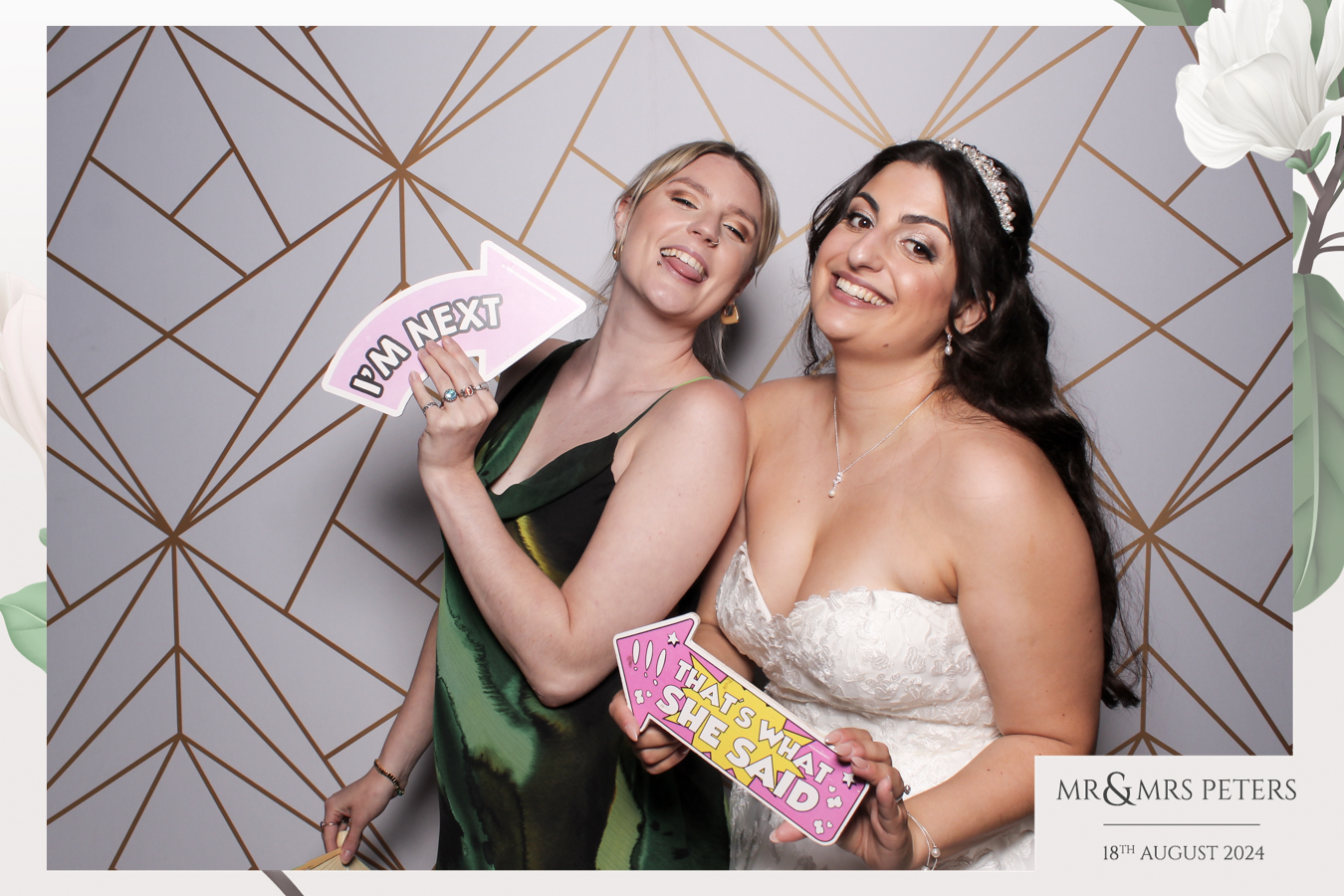 Mr & Mrs Peters | View more photos from the event at gallery.freshbooths.com/u/FreshBooths/Mr-Mrs-Peters