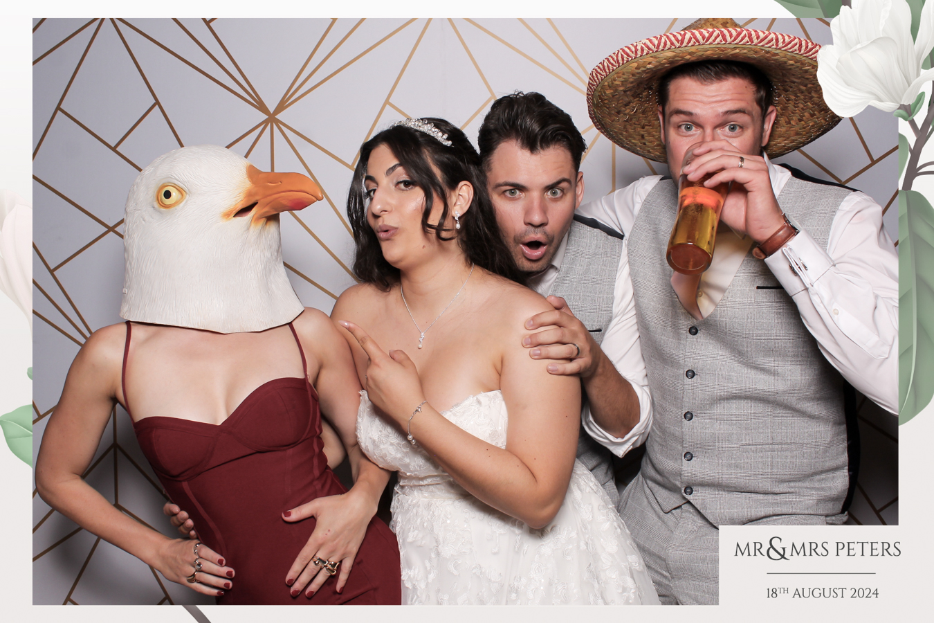 Mr & Mrs Peters | View more photos from the event at gallery.freshbooths.com/u/FreshBooths/Mr-Mrs-Peters