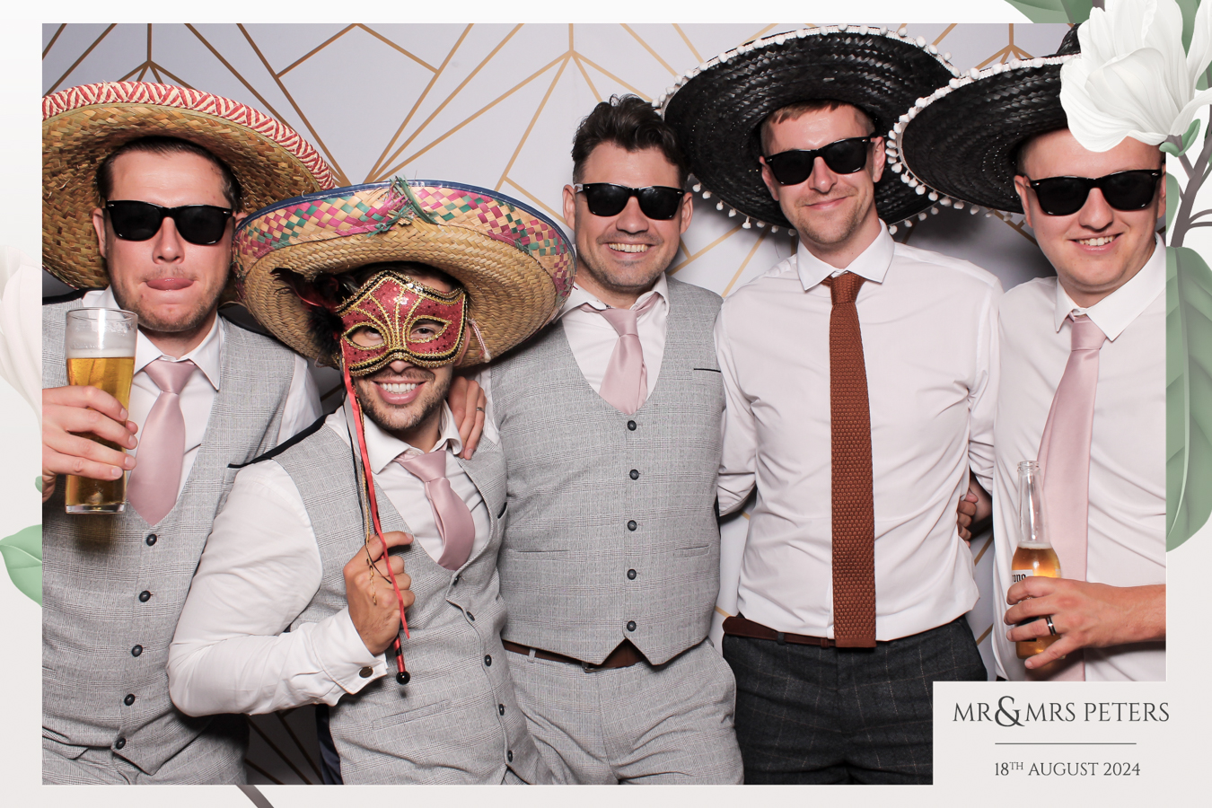 Mr & Mrs Peters | View more photos from the event at gallery.freshbooths.com/u/FreshBooths/Mr-Mrs-Peters