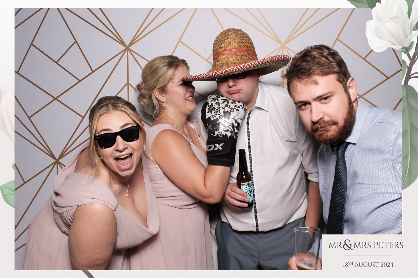 Mr & Mrs Peters | View more photos from the event at gallery.freshbooths.com/u/FreshBooths/Mr-Mrs-Peters