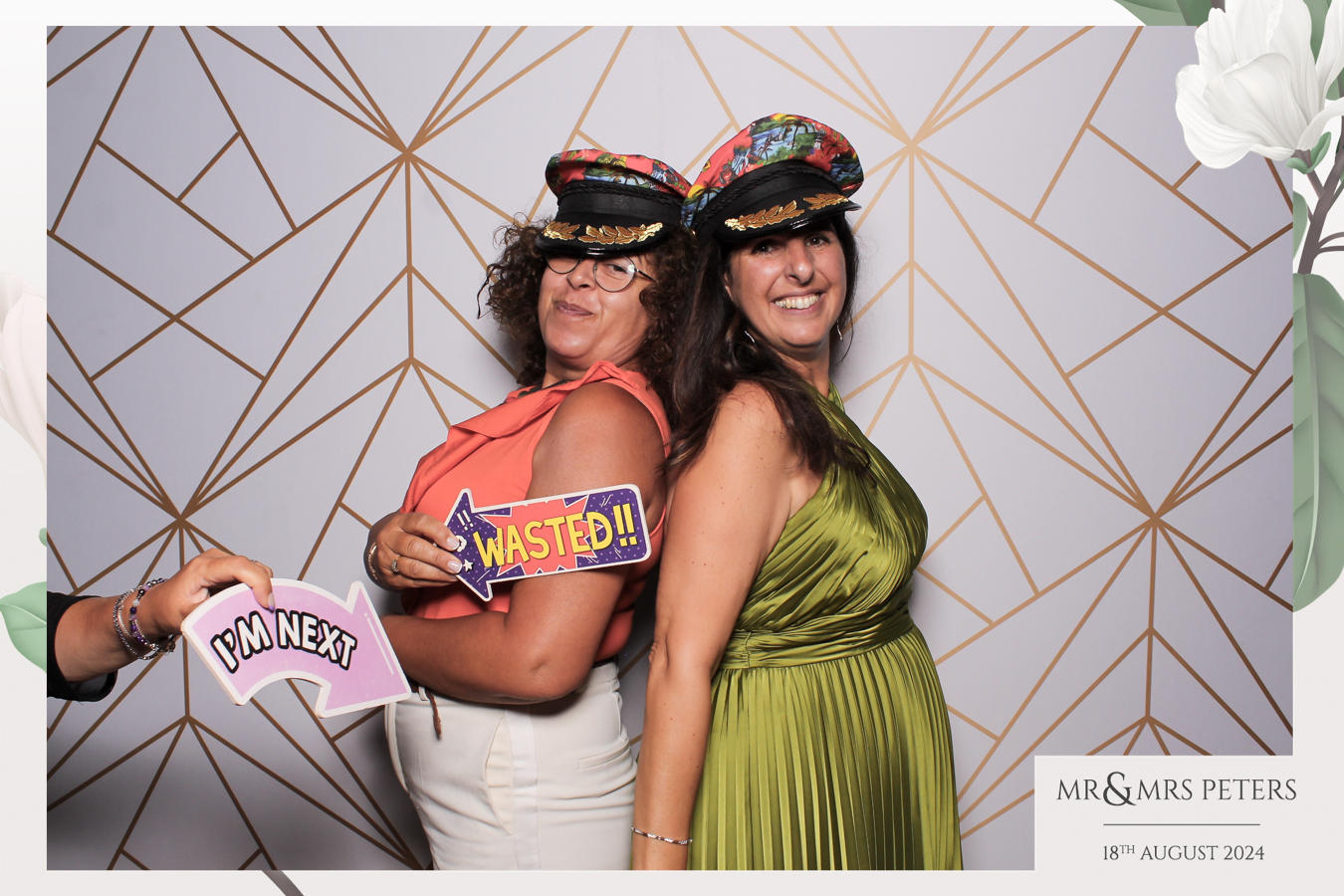 Mr & Mrs Peters | View more photos from the event at gallery.freshbooths.com/u/FreshBooths/Mr-Mrs-Peters