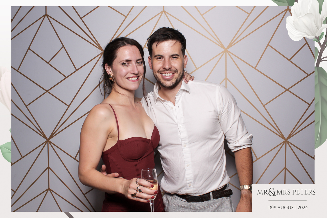 Mr & Mrs Peters | View more photos from the event at gallery.freshbooths.com/u/FreshBooths/Mr-Mrs-Peters