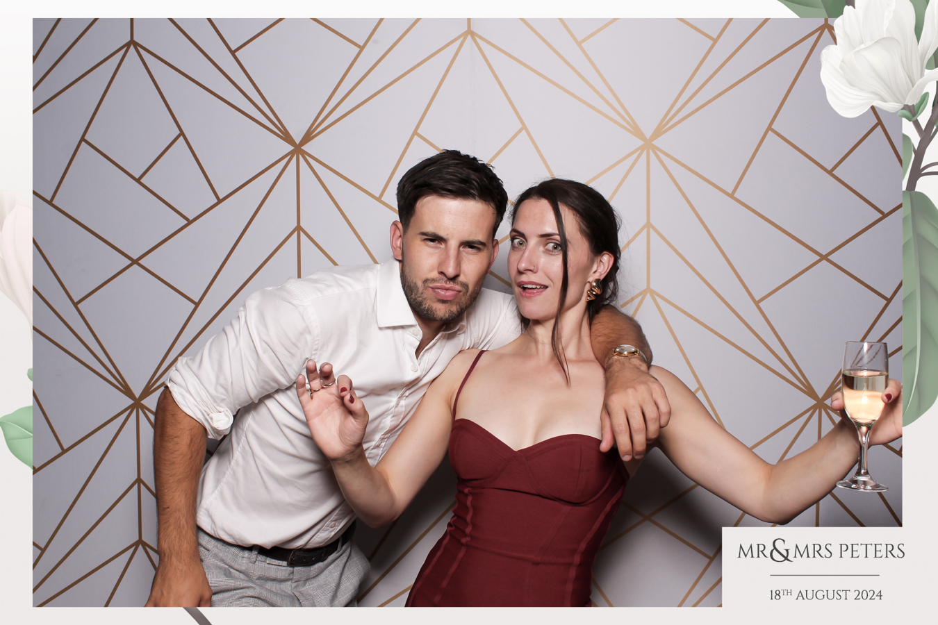 Mr & Mrs Peters | View more photos from the event at gallery.freshbooths.com/u/FreshBooths/Mr-Mrs-Peters