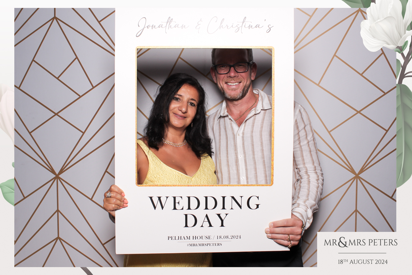 Mr & Mrs Peters | View more photos from the event at gallery.freshbooths.com/u/FreshBooths/Mr-Mrs-Peters