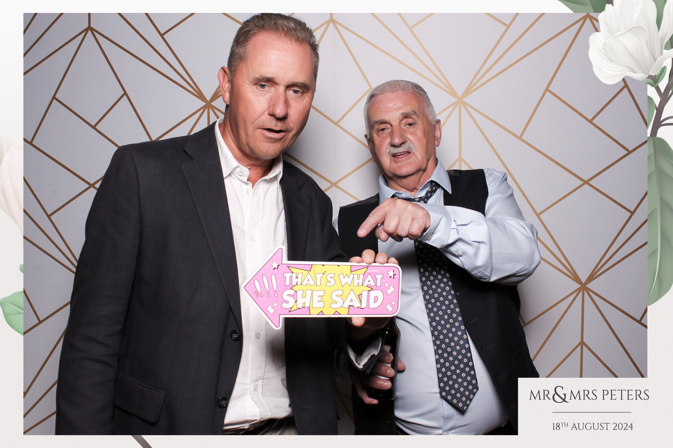 Mr & Mrs Peters | View more photos from the event at gallery.freshbooths.com/u/FreshBooths/Mr-Mrs-Peters
