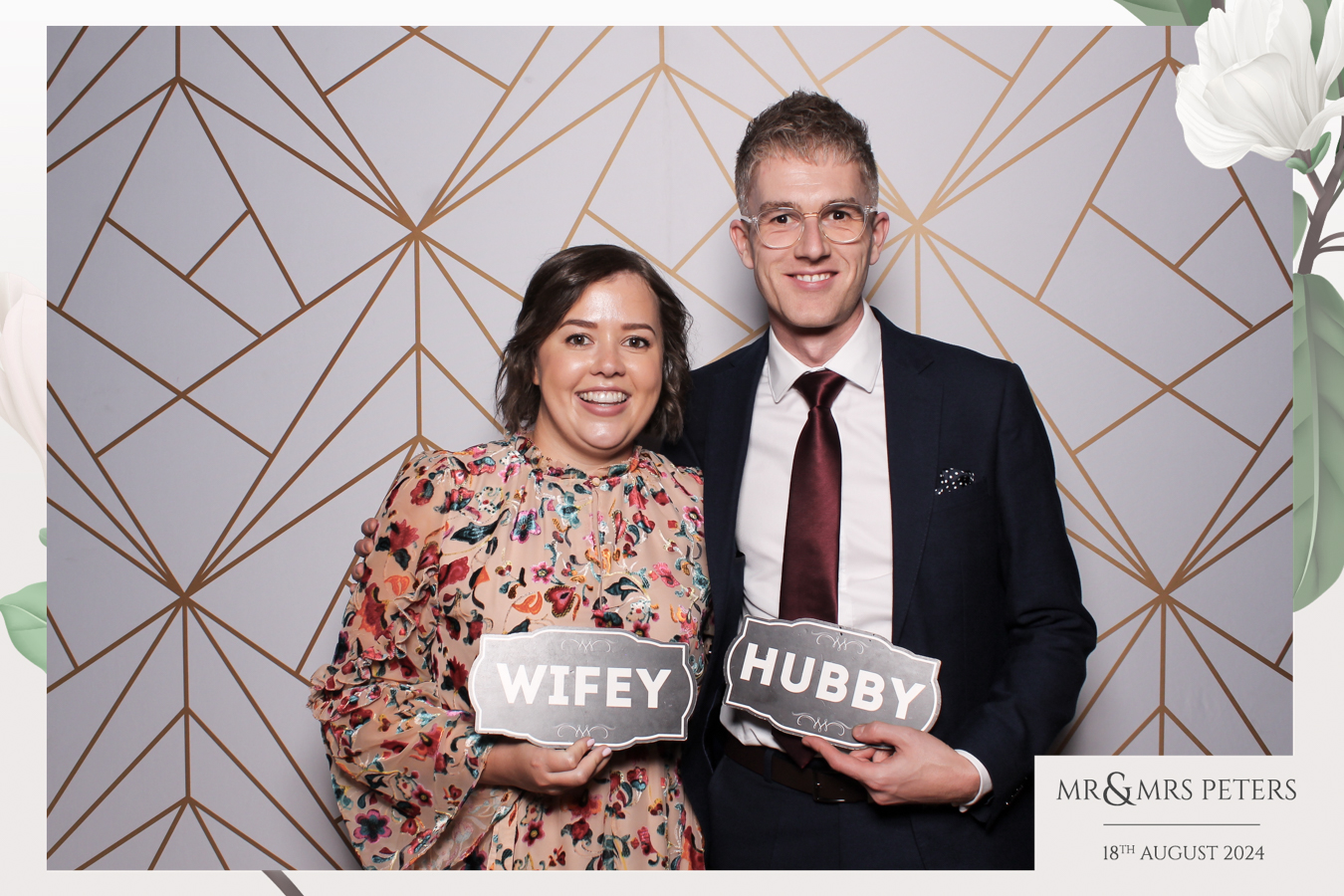 Mr & Mrs Peters | View more photos from the event at gallery.freshbooths.com/u/FreshBooths/Mr-Mrs-Peters