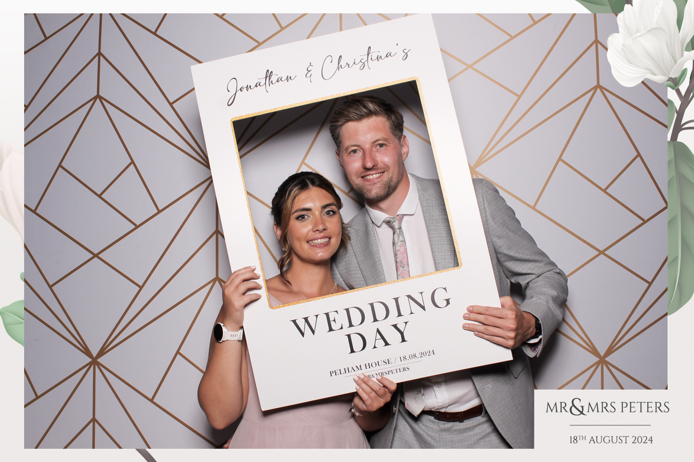 Mr & Mrs Peters | View more photos from the event at gallery.freshbooths.com/u/FreshBooths/Mr-Mrs-Peters