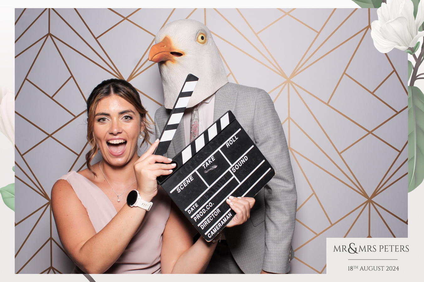 Mr & Mrs Peters | View more photos from the event at gallery.freshbooths.com/u/FreshBooths/Mr-Mrs-Peters