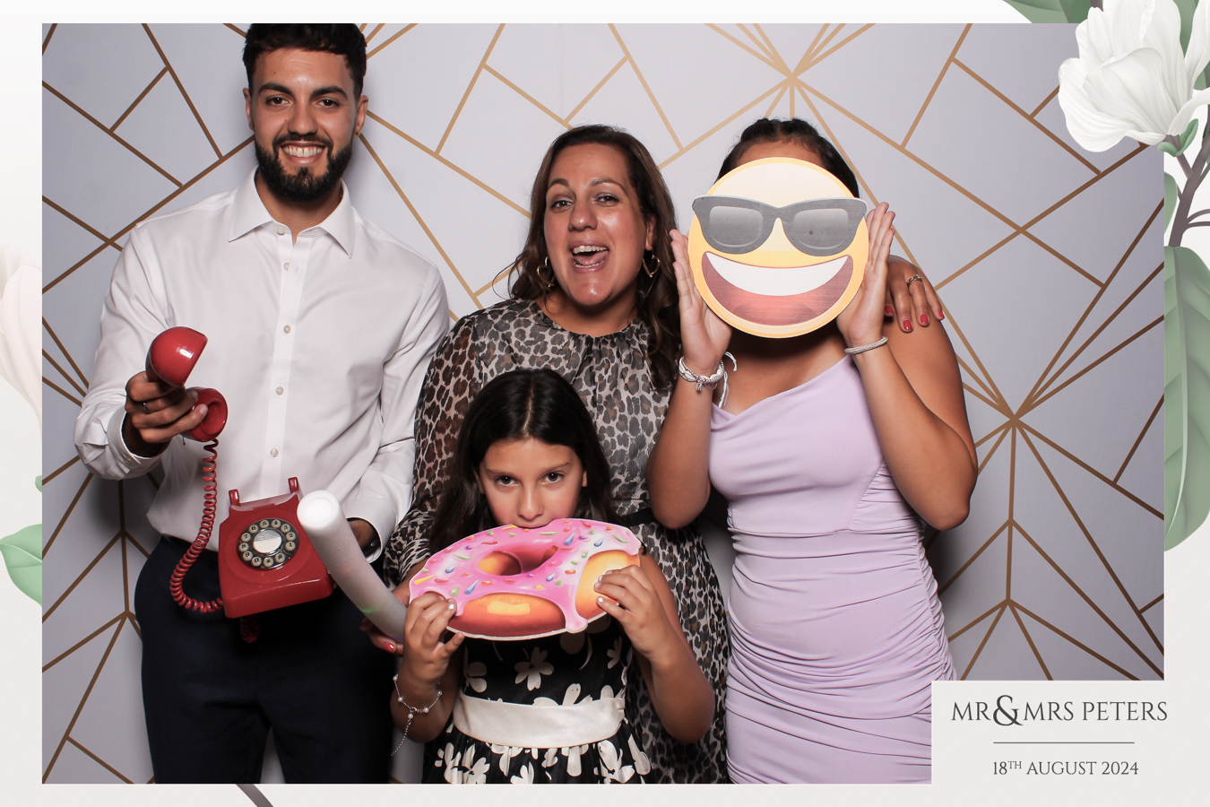 Mr & Mrs Peters | View more photos from the event at gallery.freshbooths.com/u/FreshBooths/Mr-Mrs-Peters