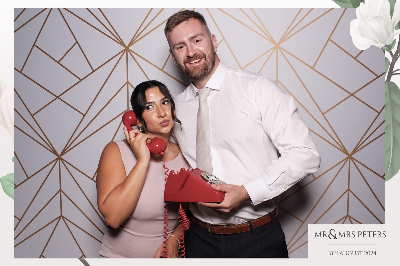 Mr & Mrs Peters | View more photos from the event at gallery.freshbooths.com/u/FreshBooths/Mr-Mrs-Peters