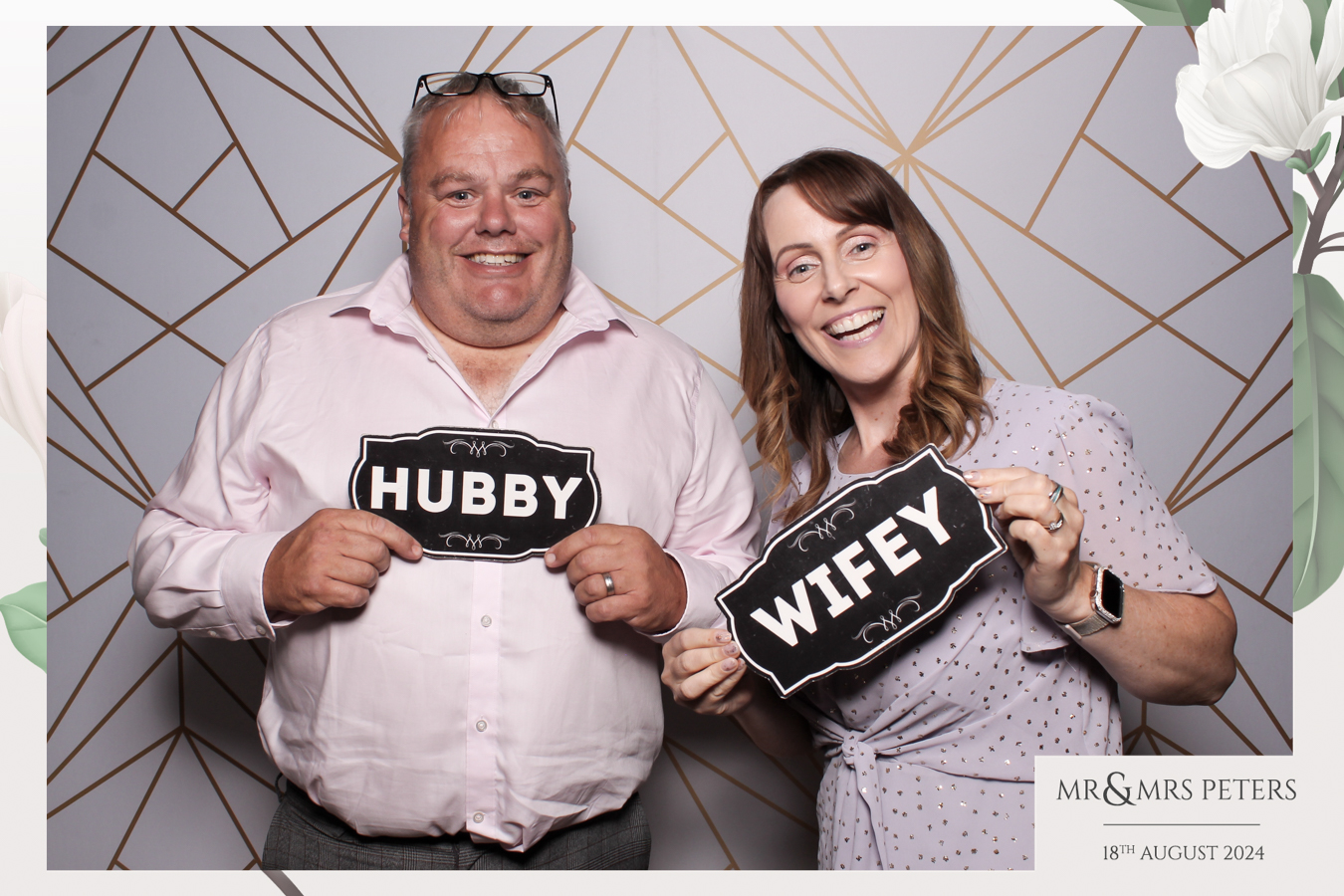 Mr & Mrs Peters | View more photos from the event at gallery.freshbooths.com/u/FreshBooths/Mr-Mrs-Peters