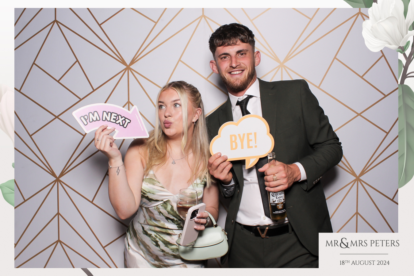 Mr & Mrs Peters | View more photos from the event at gallery.freshbooths.com/u/FreshBooths/Mr-Mrs-Peters
