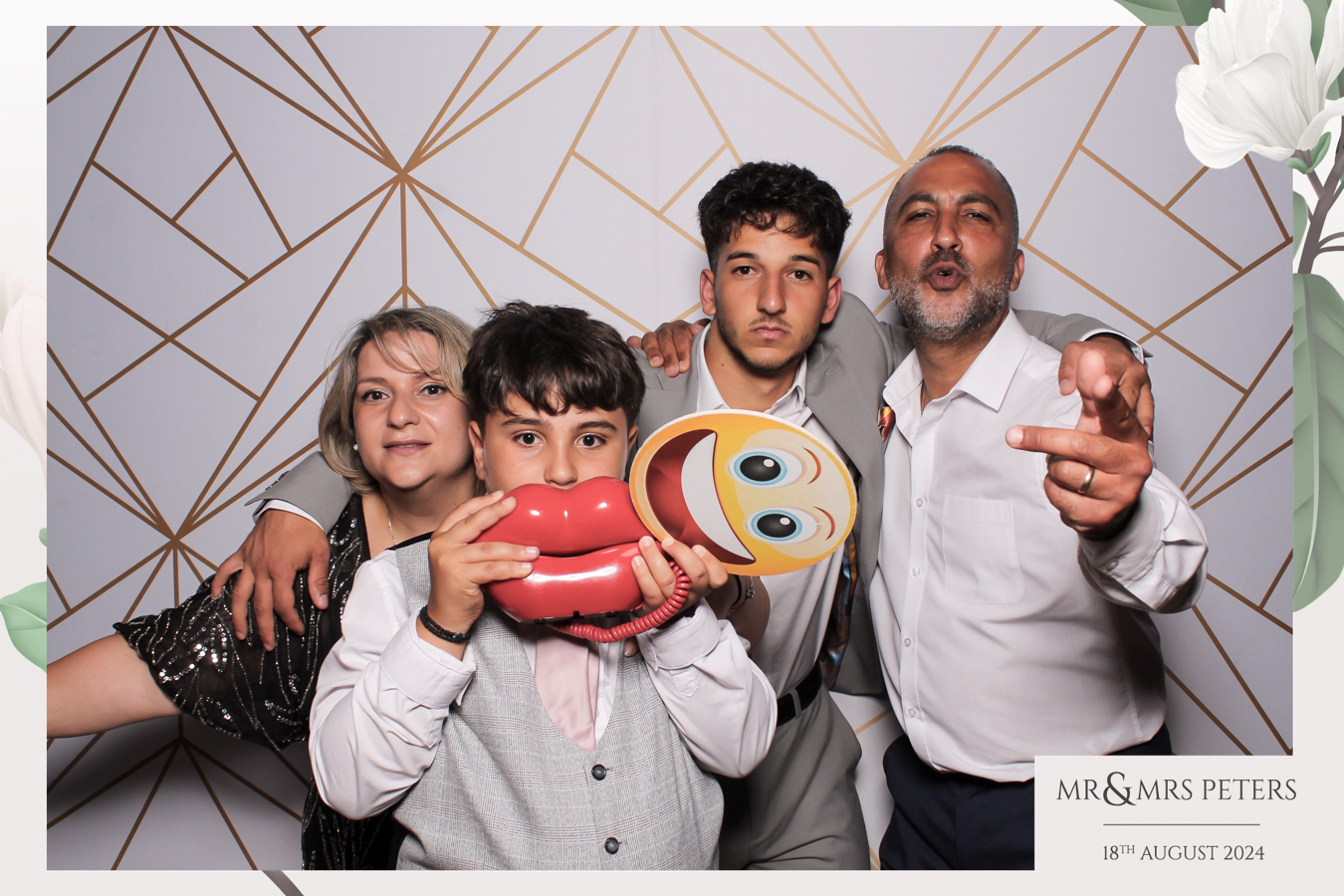 Mr & Mrs Peters | View more photos from the event at gallery.freshbooths.com/u/FreshBooths/Mr-Mrs-Peters