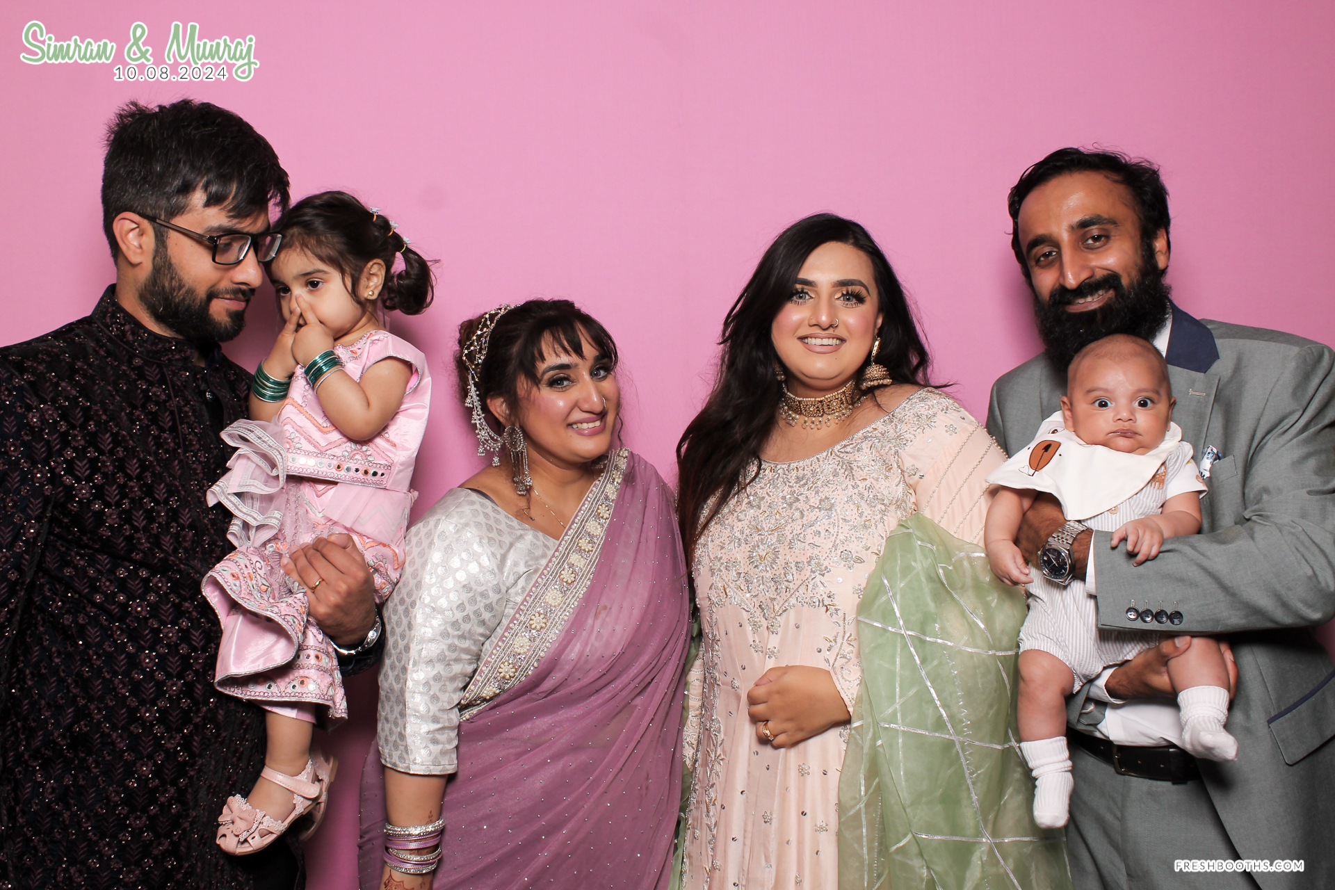 Simran and Munraj x Classic Open Booth | View more photos from the event at gallery.freshbooths.com/u/FreshBooths/Simran-and-Munraj-x-Classic-Open-Booth