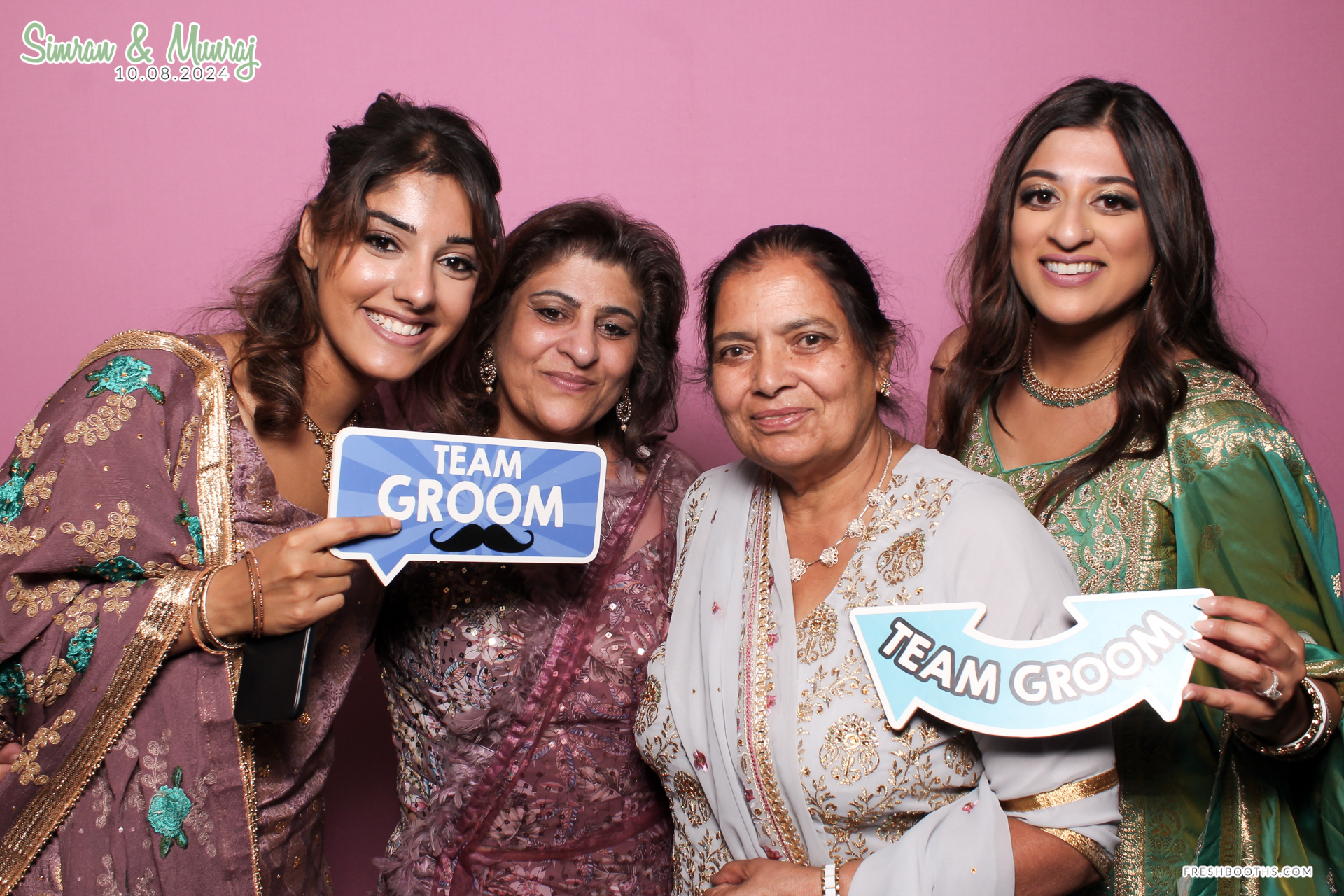 Simran and Munraj x Classic Open Booth | View more photos from the event at gallery.freshbooths.com/u/FreshBooths/Simran-and-Munraj-x-Classic-Open-Booth