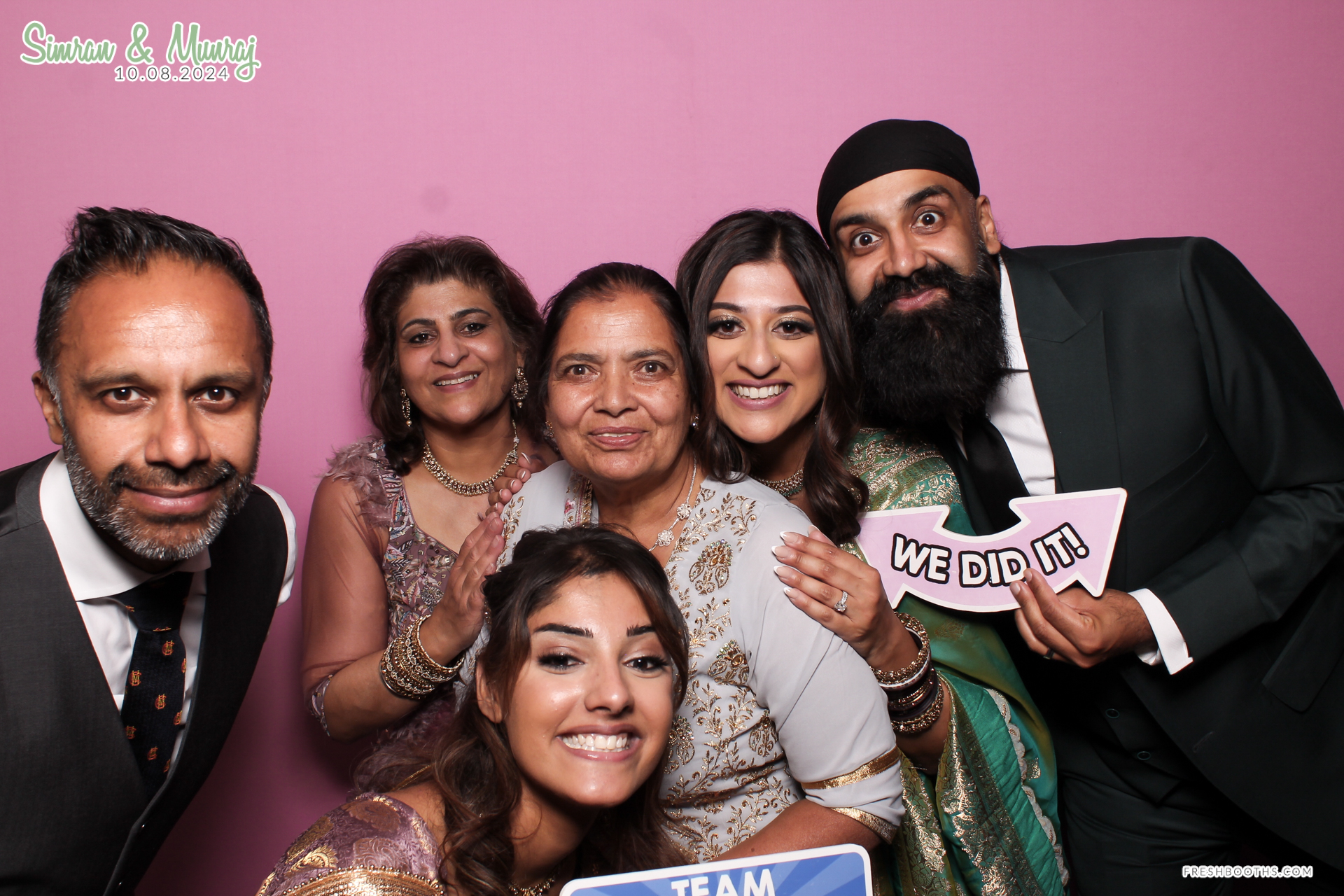 Simran and Munraj x Classic Open Booth | View more photos from the event at gallery.freshbooths.com/u/FreshBooths/Simran-and-Munraj-x-Classic-Open-Booth
