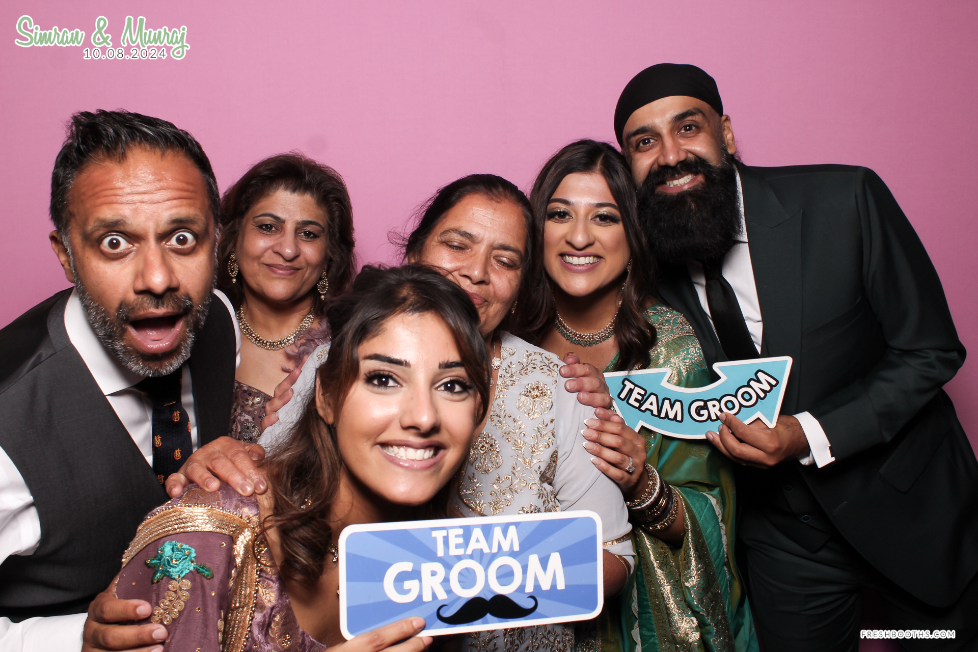 Simran and Munraj x Classic Open Booth | View more photos from the event at gallery.freshbooths.com/u/FreshBooths/Simran-and-Munraj-x-Classic-Open-Booth