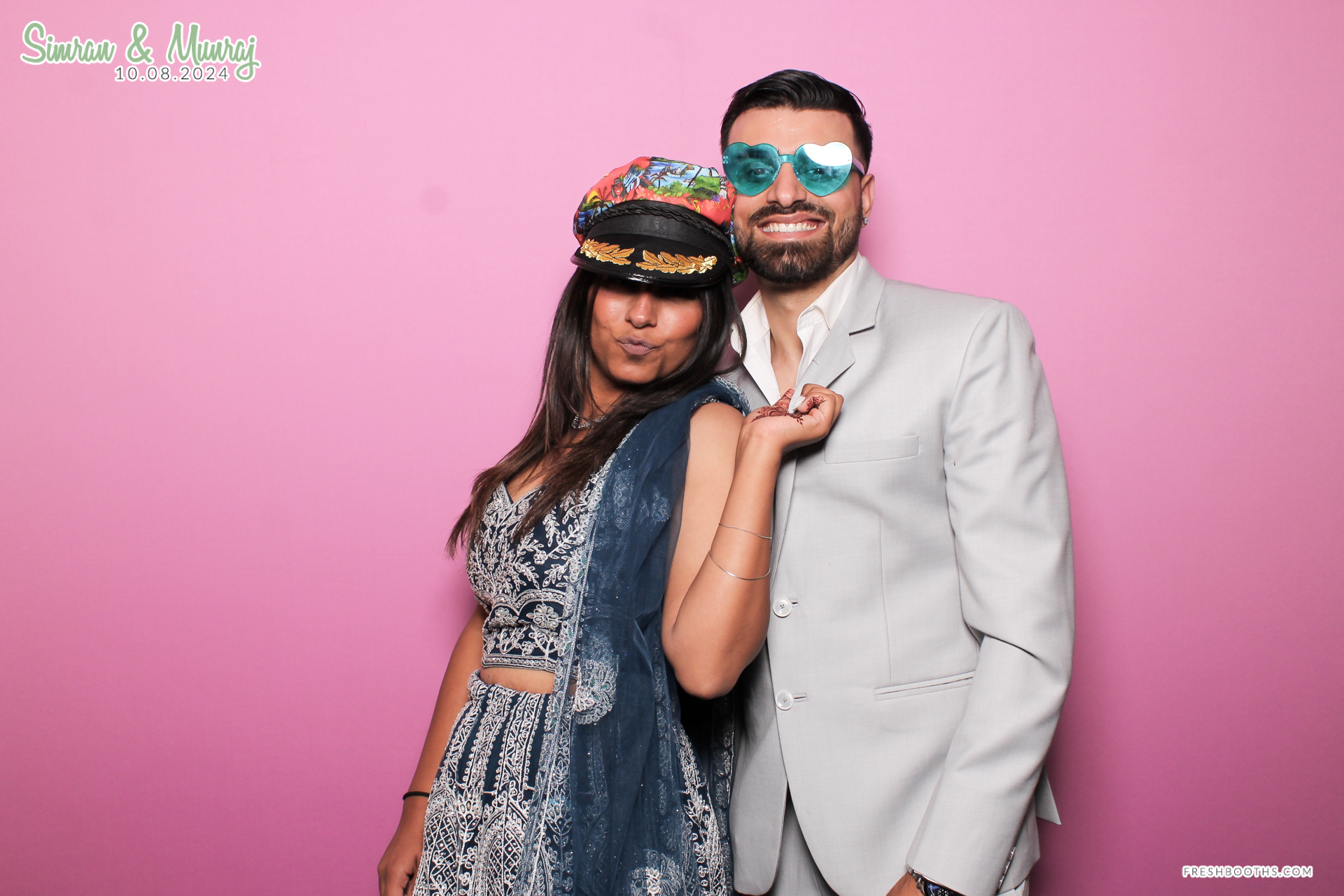 Simran and Munraj x Classic Open Booth | View more photos from the event at gallery.freshbooths.com/u/FreshBooths/Simran-and-Munraj-x-Classic-Open-Booth