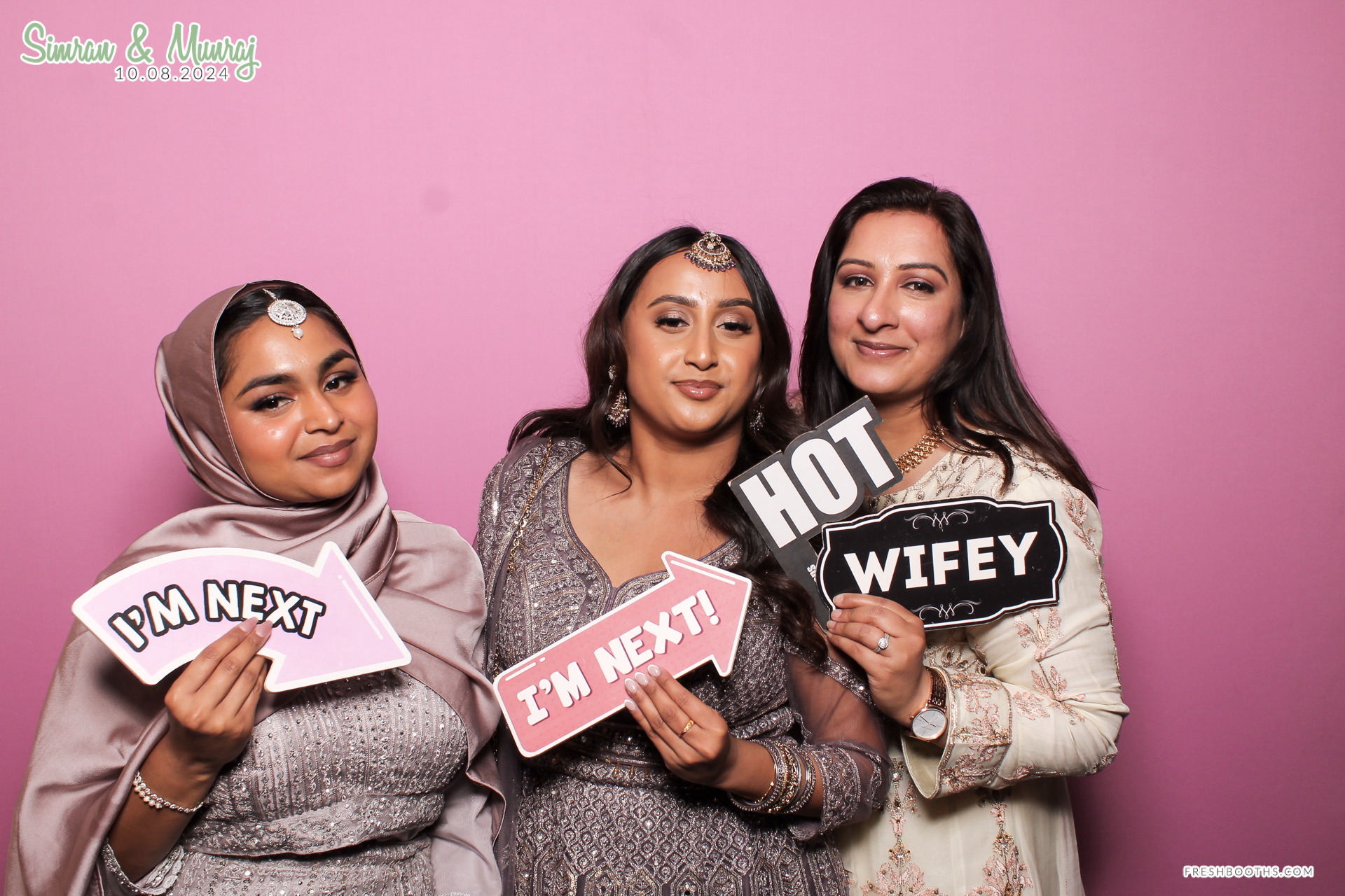 Simran and Munraj x Classic Open Booth | View more photos from the event at gallery.freshbooths.com/u/FreshBooths/Simran-and-Munraj-x-Classic-Open-Booth