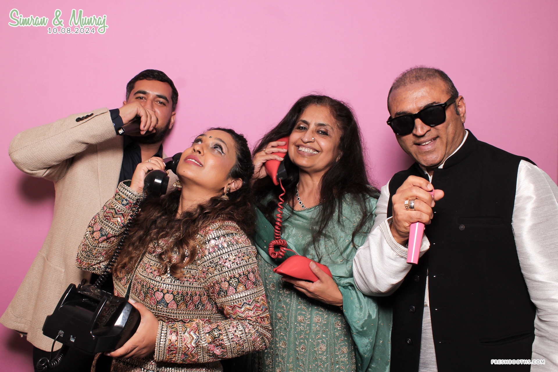 Simran and Munraj x Classic Open Booth | View more photos from the event at gallery.freshbooths.com/u/FreshBooths/Simran-and-Munraj-x-Classic-Open-Booth