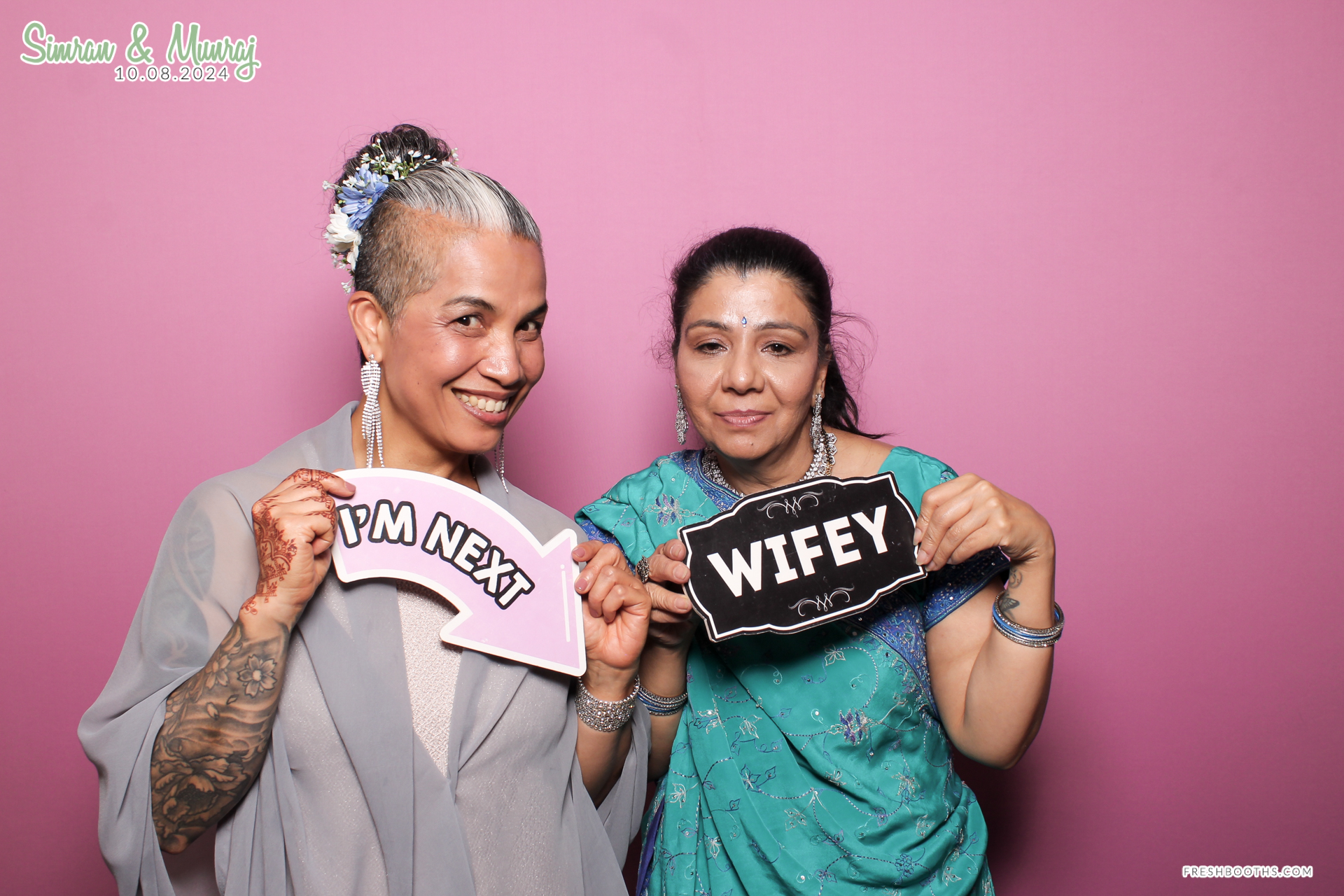 Simran and Munraj x Classic Open Booth | View more photos from the event at gallery.freshbooths.com/u/FreshBooths/Simran-and-Munraj-x-Classic-Open-Booth