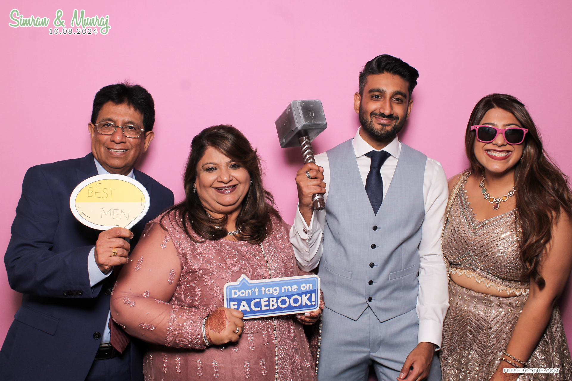 Simran and Munraj x Classic Open Booth | View more photos from the event at gallery.freshbooths.com/u/FreshBooths/Simran-and-Munraj-x-Classic-Open-Booth