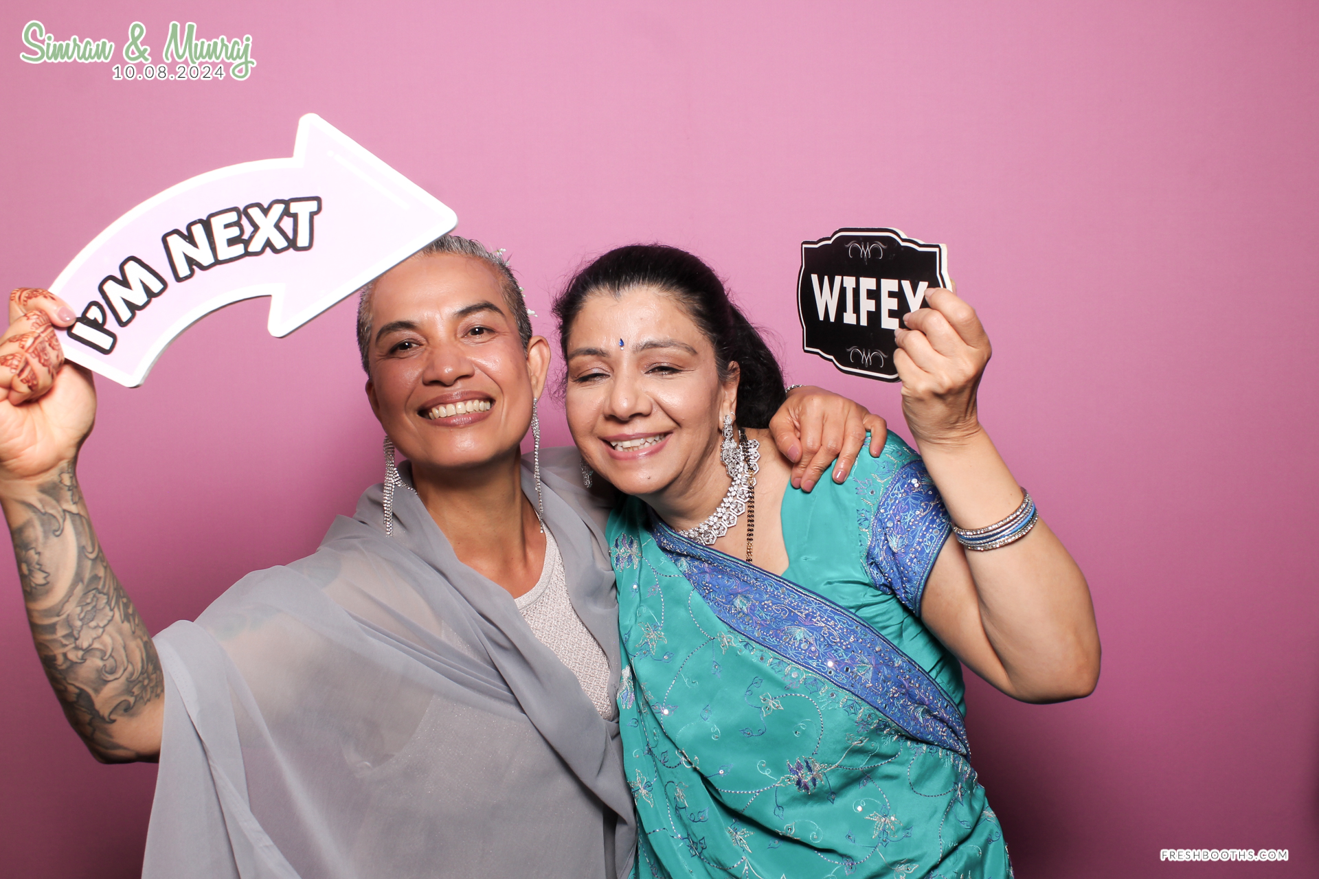 Simran and Munraj x Classic Open Booth | View more photos from the event at gallery.freshbooths.com/u/FreshBooths/Simran-and-Munraj-x-Classic-Open-Booth