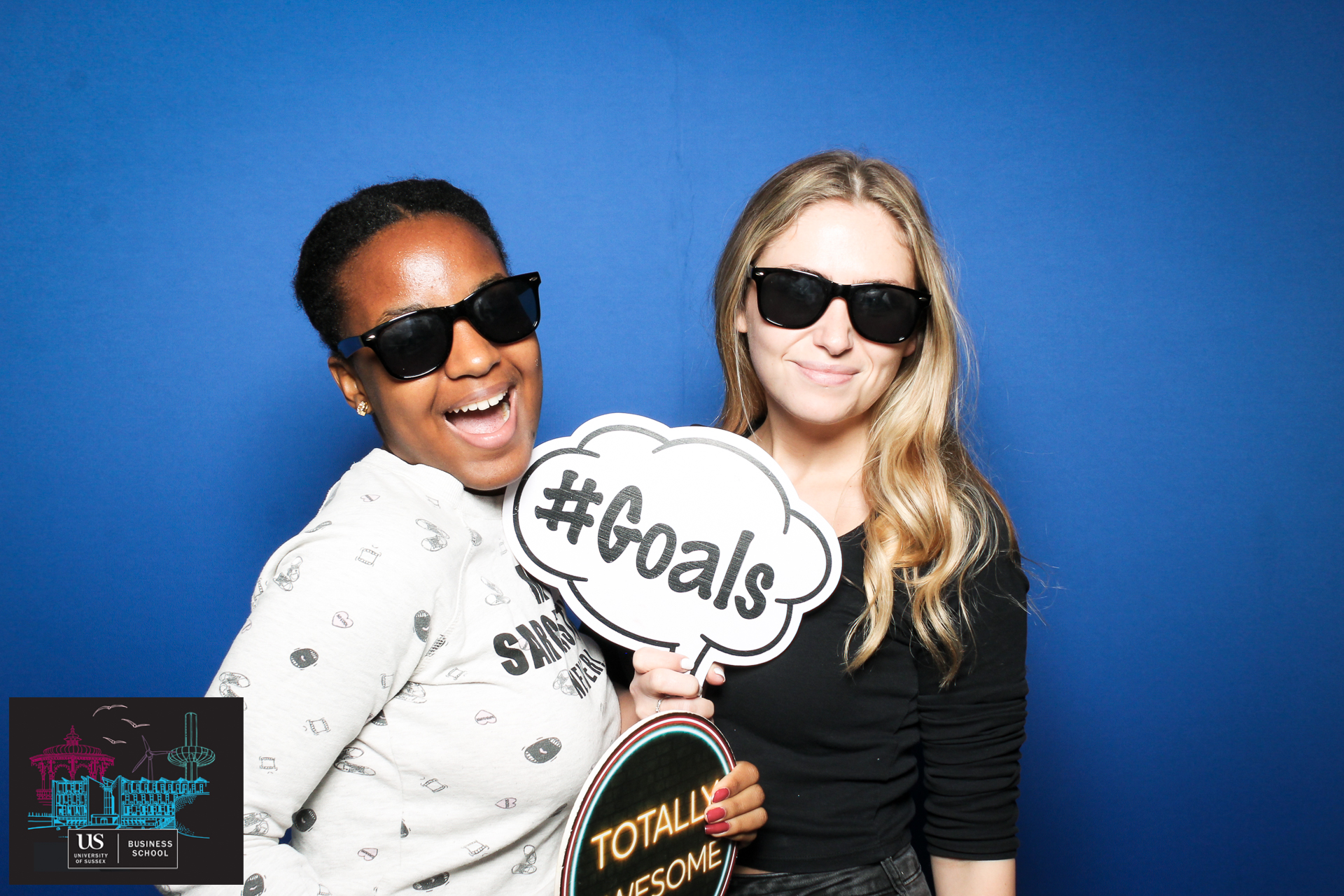 Sussex Business School Welcome Party 2024 - Classic Open Booth | View more photos from the event at gallery.freshbooths.com/u/FreshBooths/Sussex-Business-School-Welcome-Party-2024-Classic-Open-Booth