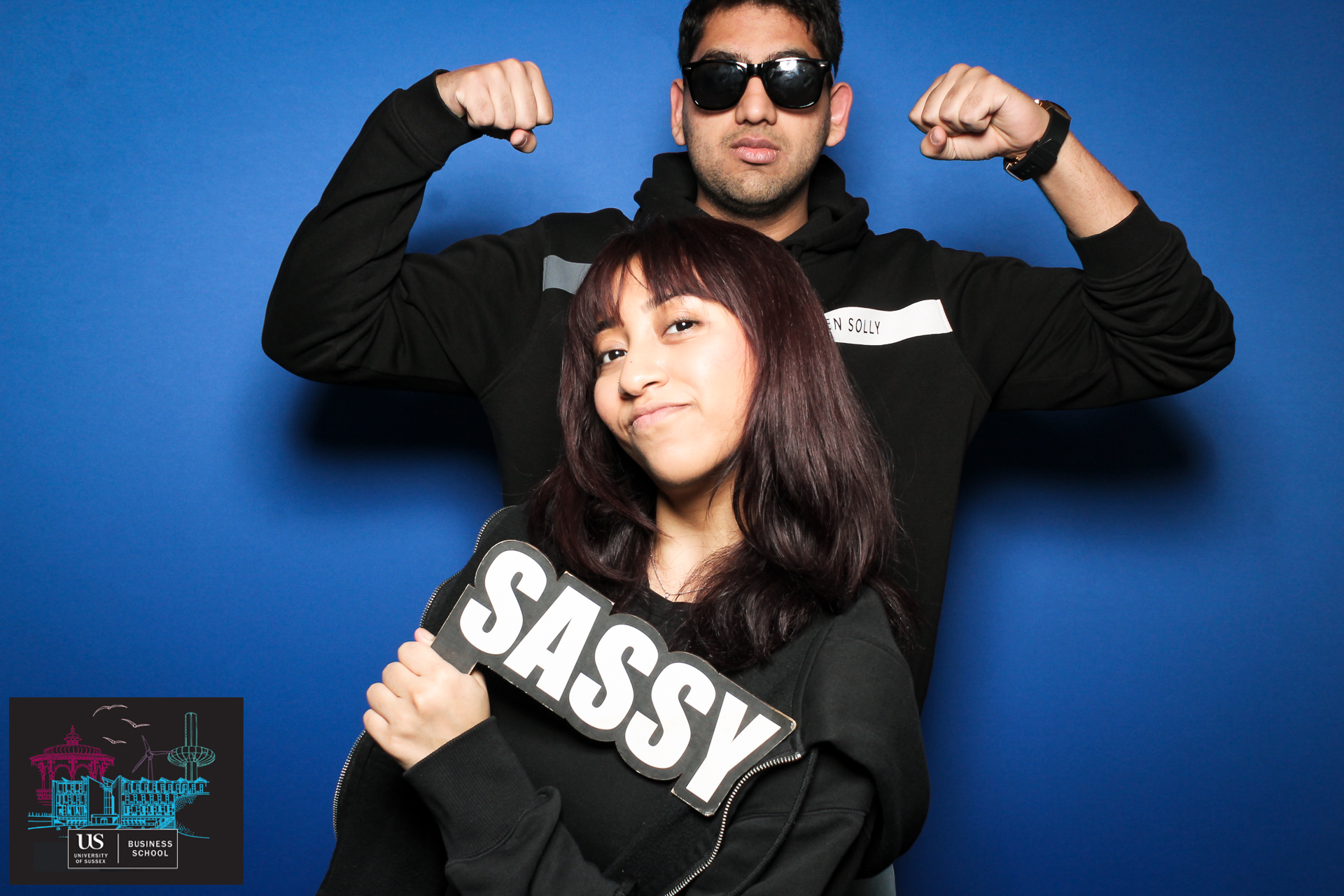 Sussex Business School Welcome Party 2024 - Classic Open Booth | View more photos from the event at gallery.freshbooths.com/u/FreshBooths/Sussex-Business-School-Welcome-Party-2024-Classic-Open-Booth