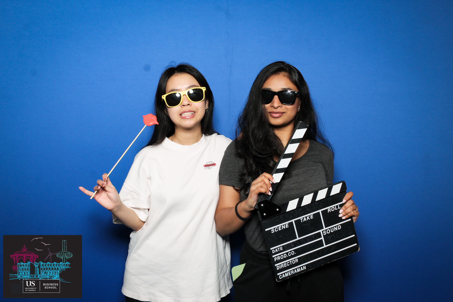 Sussex Business School Welcome Party 2024 - Classic Open Booth | View more photos from the event at gallery.freshbooths.com/u/FreshBooths/Sussex-Business-School-Welcome-Party-2024-Classic-Open-Booth