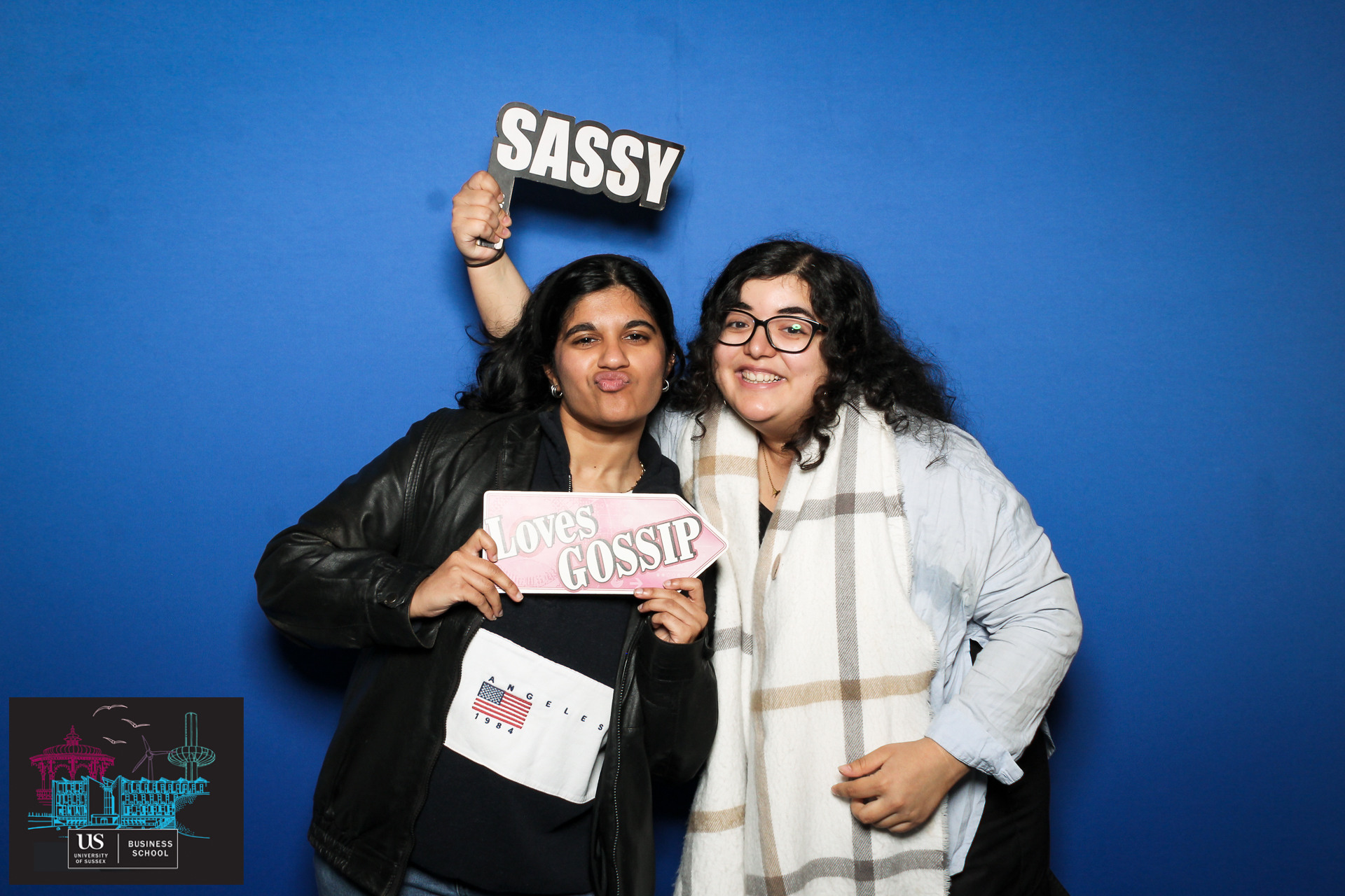 Sussex Business School Welcome Party 2024 - Classic Open Booth | View more photos from the event at gallery.freshbooths.com/u/FreshBooths/Sussex-Business-School-Welcome-Party-2024-Classic-Open-Booth