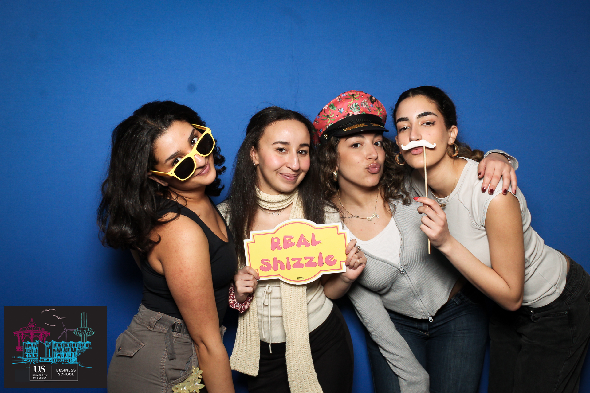 Sussex Business School Welcome Party 2024 - Classic Open Booth | View more photos from the event at gallery.freshbooths.com/u/FreshBooths/Sussex-Business-School-Welcome-Party-2024-Classic-Open-Booth