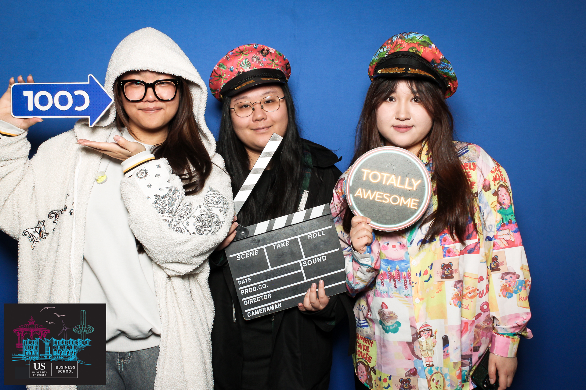 Sussex Business School Welcome Party 2024 - Classic Open Booth | View more photos from the event at gallery.freshbooths.com/u/FreshBooths/Sussex-Business-School-Welcome-Party-2024-Classic-Open-Booth