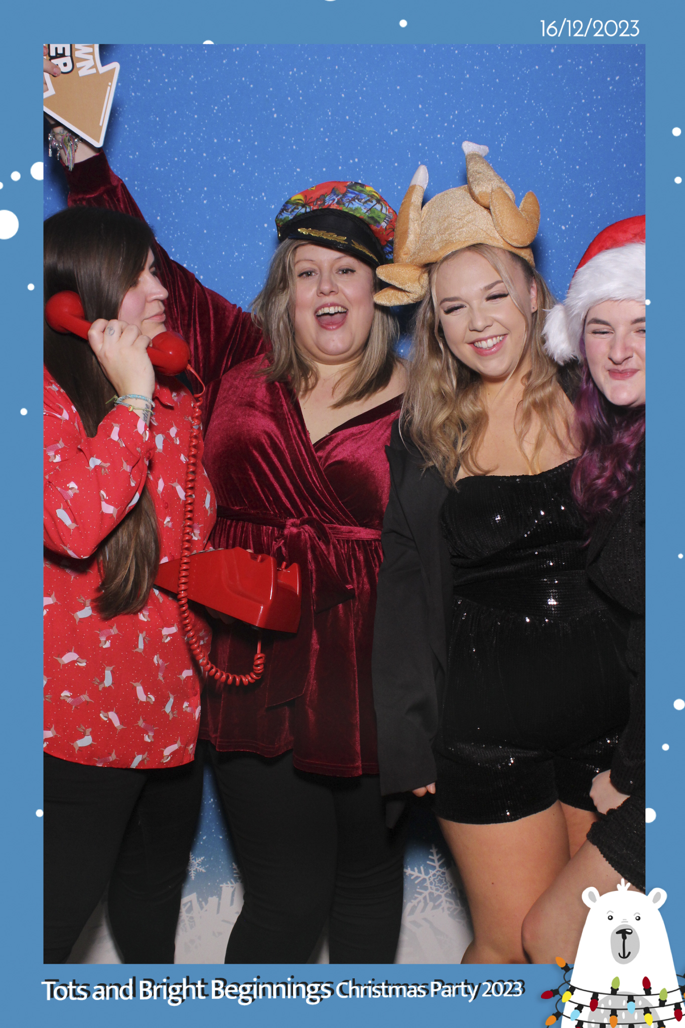 TOTs Christmas Party 2023 | View more photos from the event at gallery.freshbooths.com/u/FreshBooths/TOTs-Christmas-Party-2023