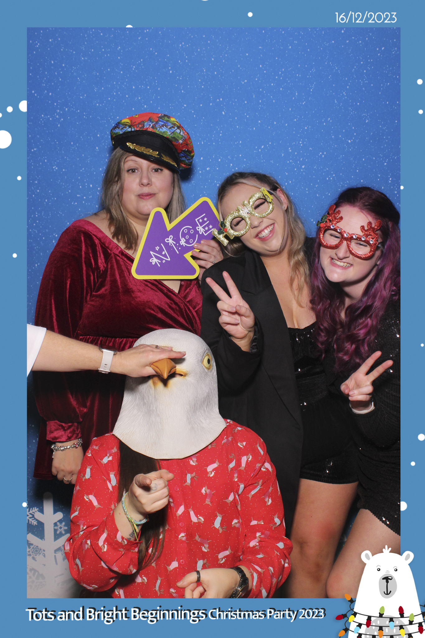 TOTs Christmas Party 2023 | View more photos from the event at gallery.freshbooths.com/u/FreshBooths/TOTs-Christmas-Party-2023