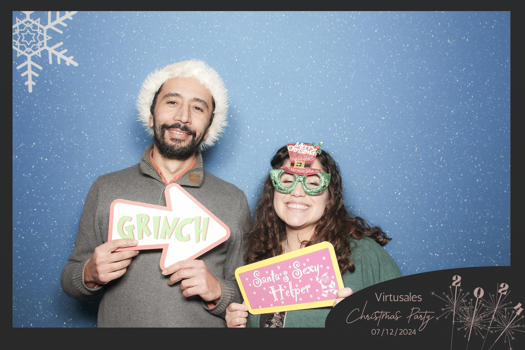 Virtusales Xmas Party 2024 | View more photos from the event at gallery.freshbooths.com/u/FreshBooths/Virtusales-Xmas-Party-2024