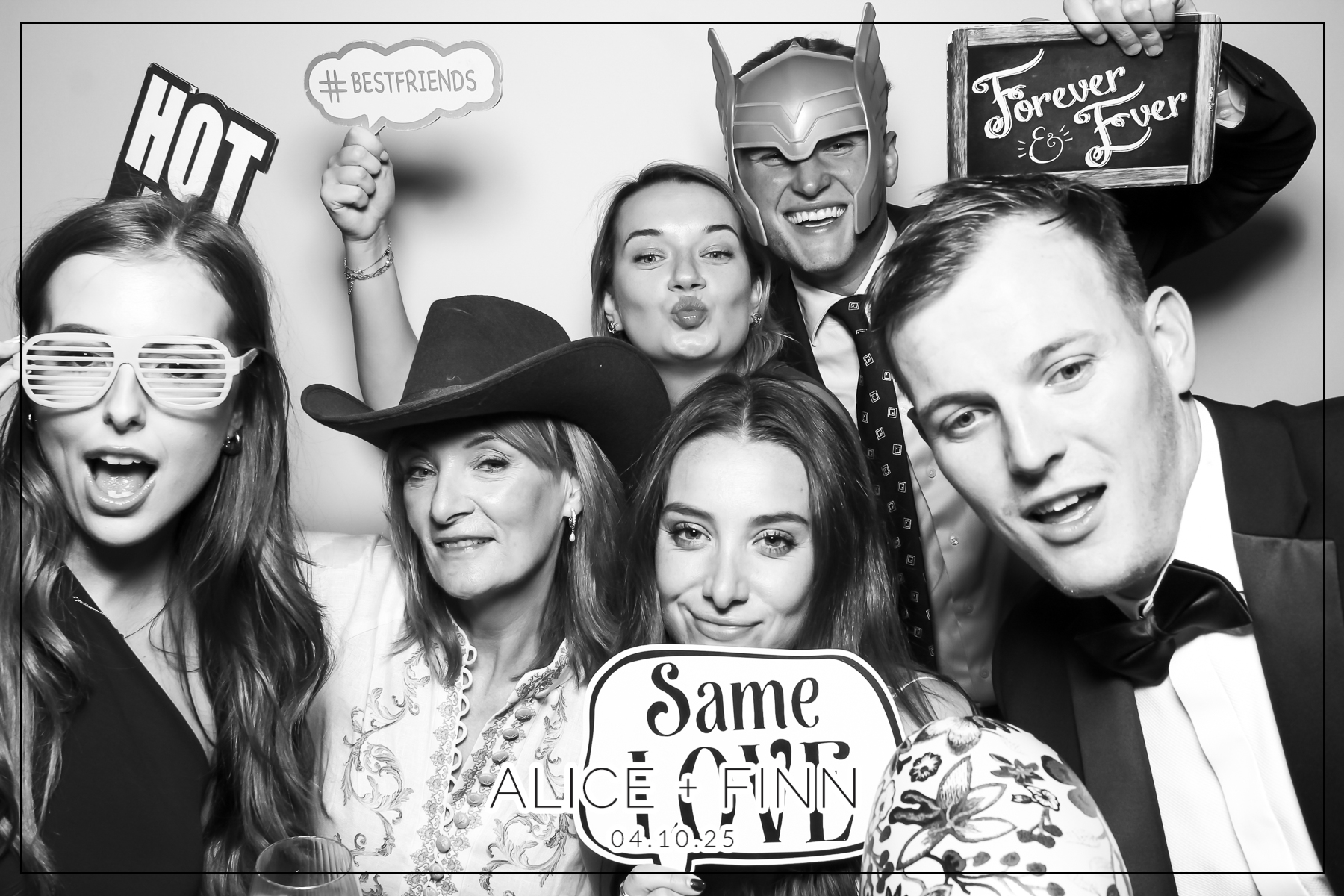 Alice & Finn Wedding | View more photos from the event at gallery.freshbooths.com/u/FreshBooths/Alice-Finn-Wedding