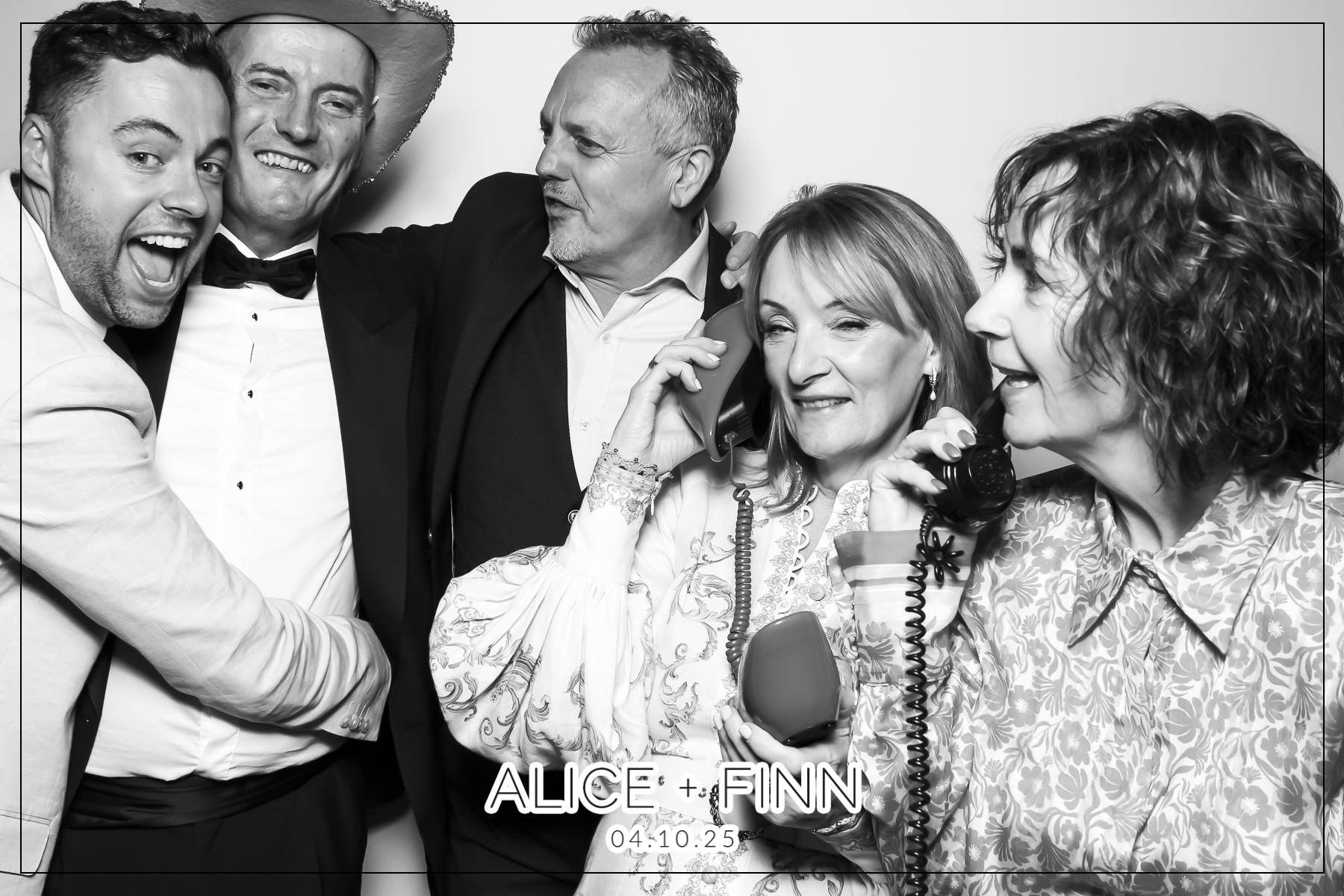 Alice & Finn Wedding | View more photos from the event at gallery.freshbooths.com/u/FreshBooths/Alice-Finn-Wedding