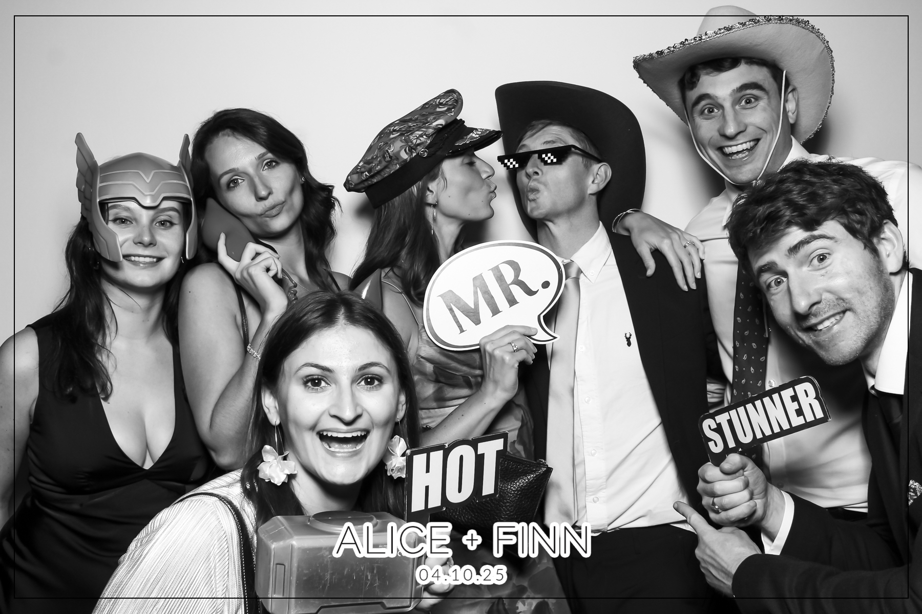 Alice & Finn Wedding | View more photos from the event at gallery.freshbooths.com/u/FreshBooths/Alice-Finn-Wedding
