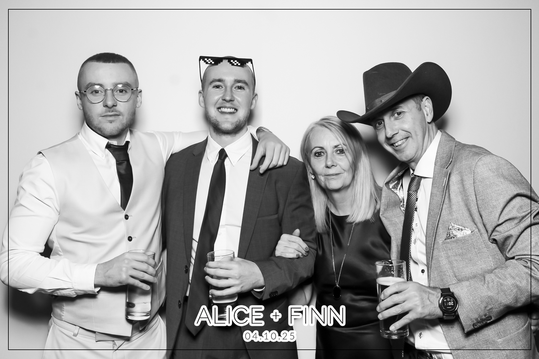 Alice & Finn Wedding | View more photos from the event at gallery.freshbooths.com/u/FreshBooths/Alice-Finn-Wedding