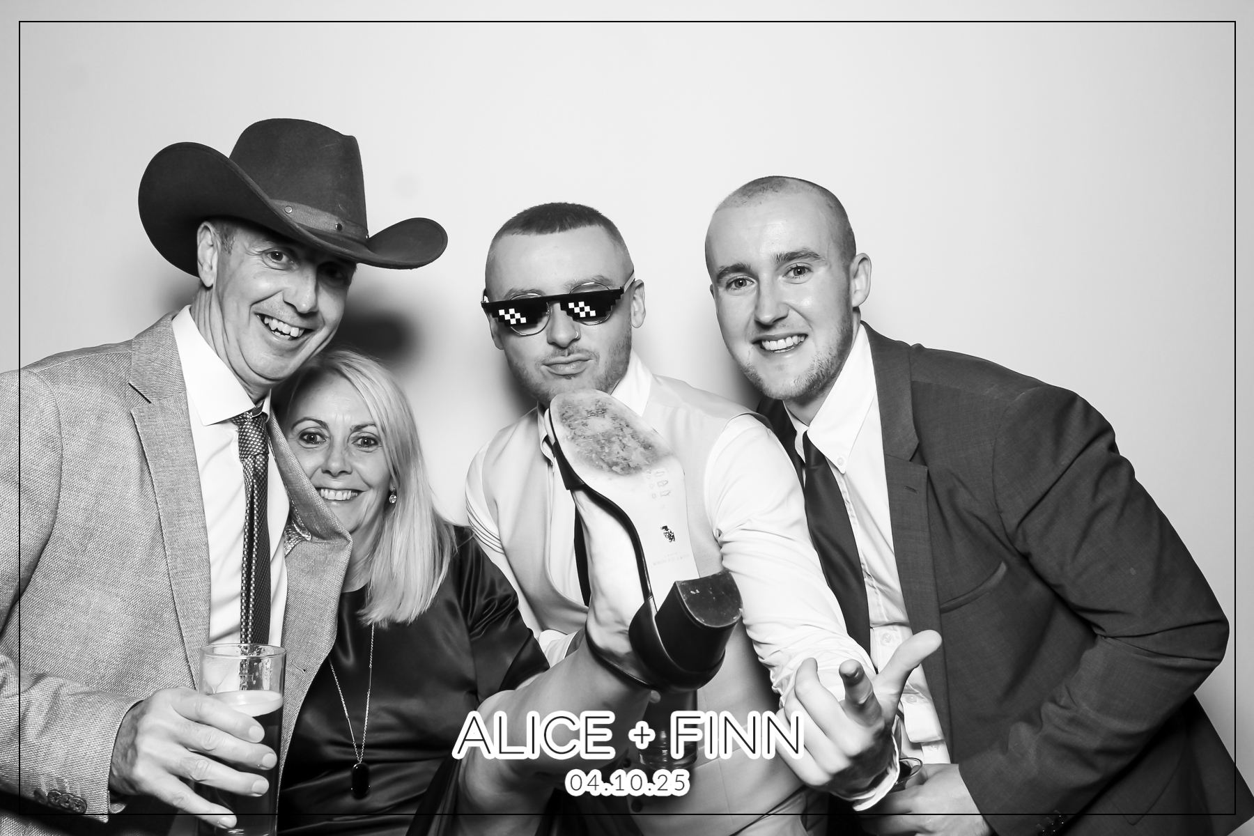 Alice & Finn Wedding | View more photos from the event at gallery.freshbooths.com/u/FreshBooths/Alice-Finn-Wedding
