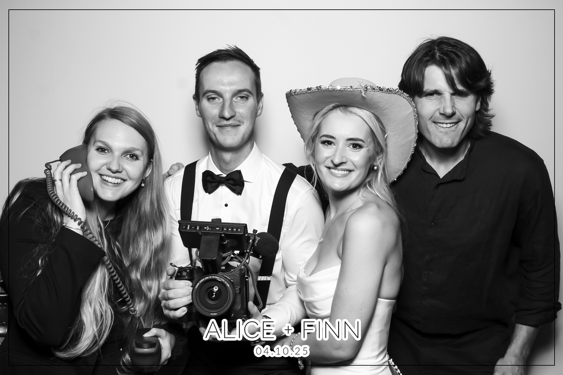 Alice & Finn Wedding | View more photos from the event at gallery.freshbooths.com/u/FreshBooths/Alice-Finn-Wedding