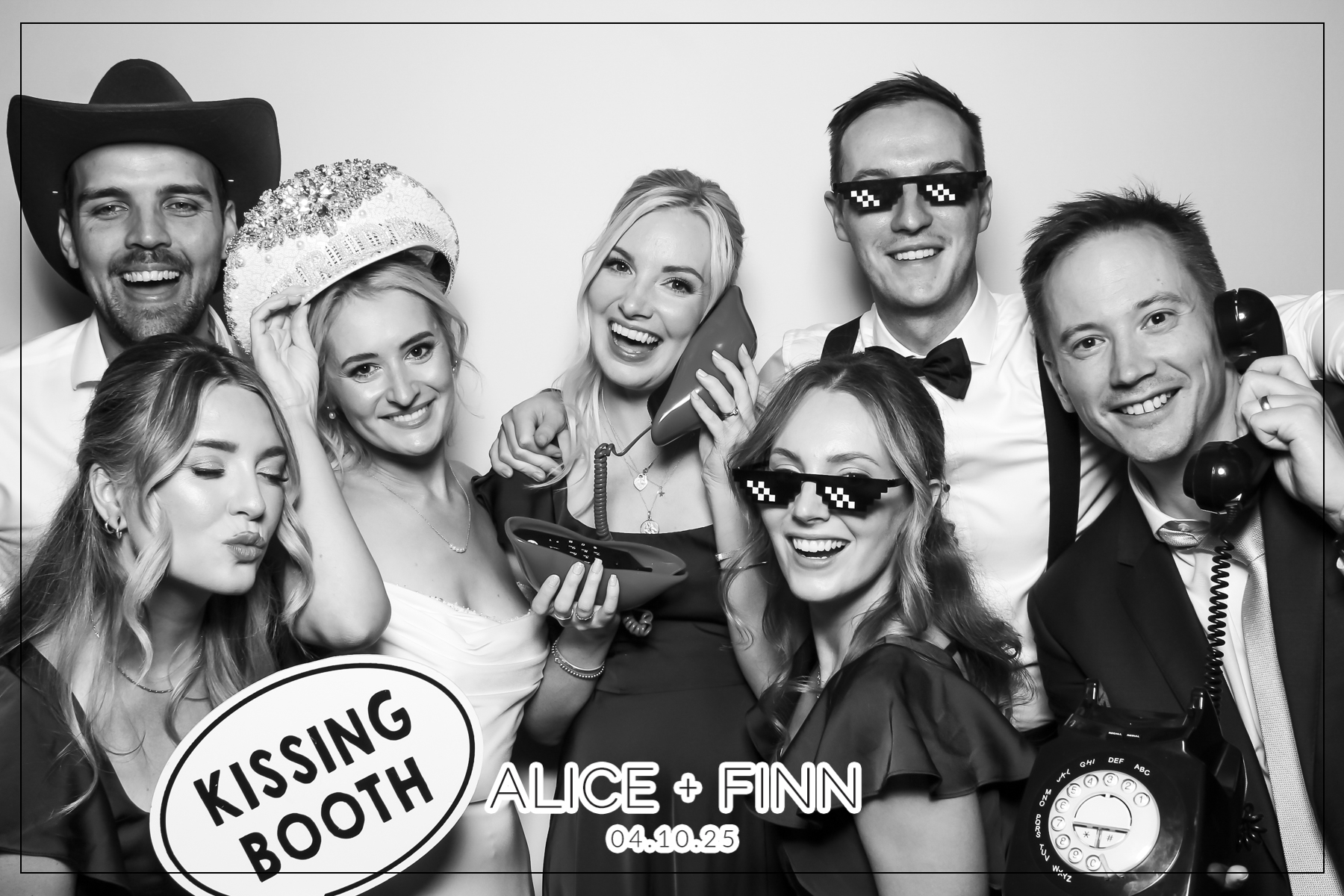 Alice & Finn Wedding | View more photos from the event at gallery.freshbooths.com/u/FreshBooths/Alice-Finn-Wedding