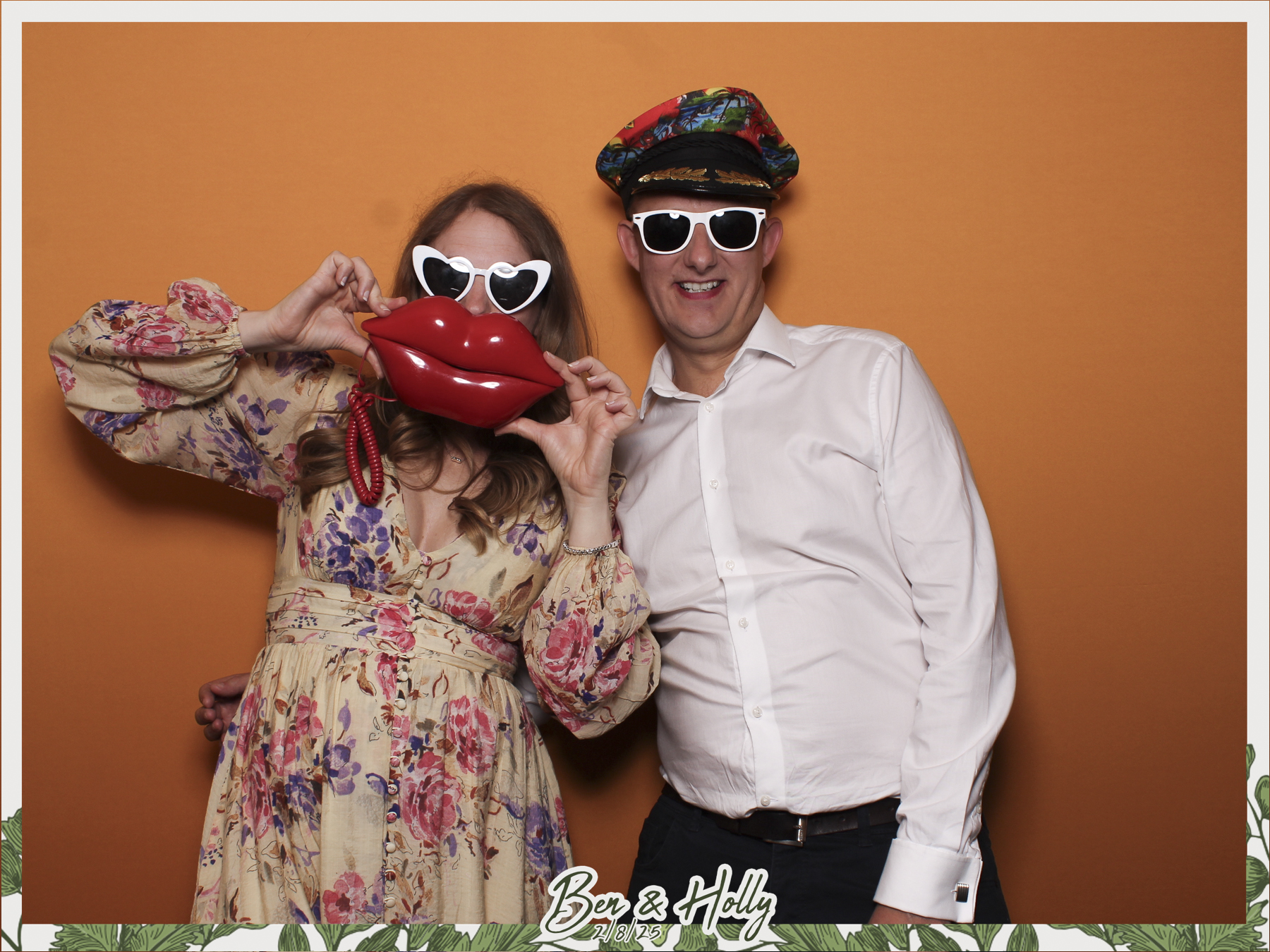Ben & Holly Wedding - Classic Open Booth | View more photos from the event at gallery.freshbooths.com/u/FreshBooths/Ben-Holly-Wedding-Classic-Open-Booth