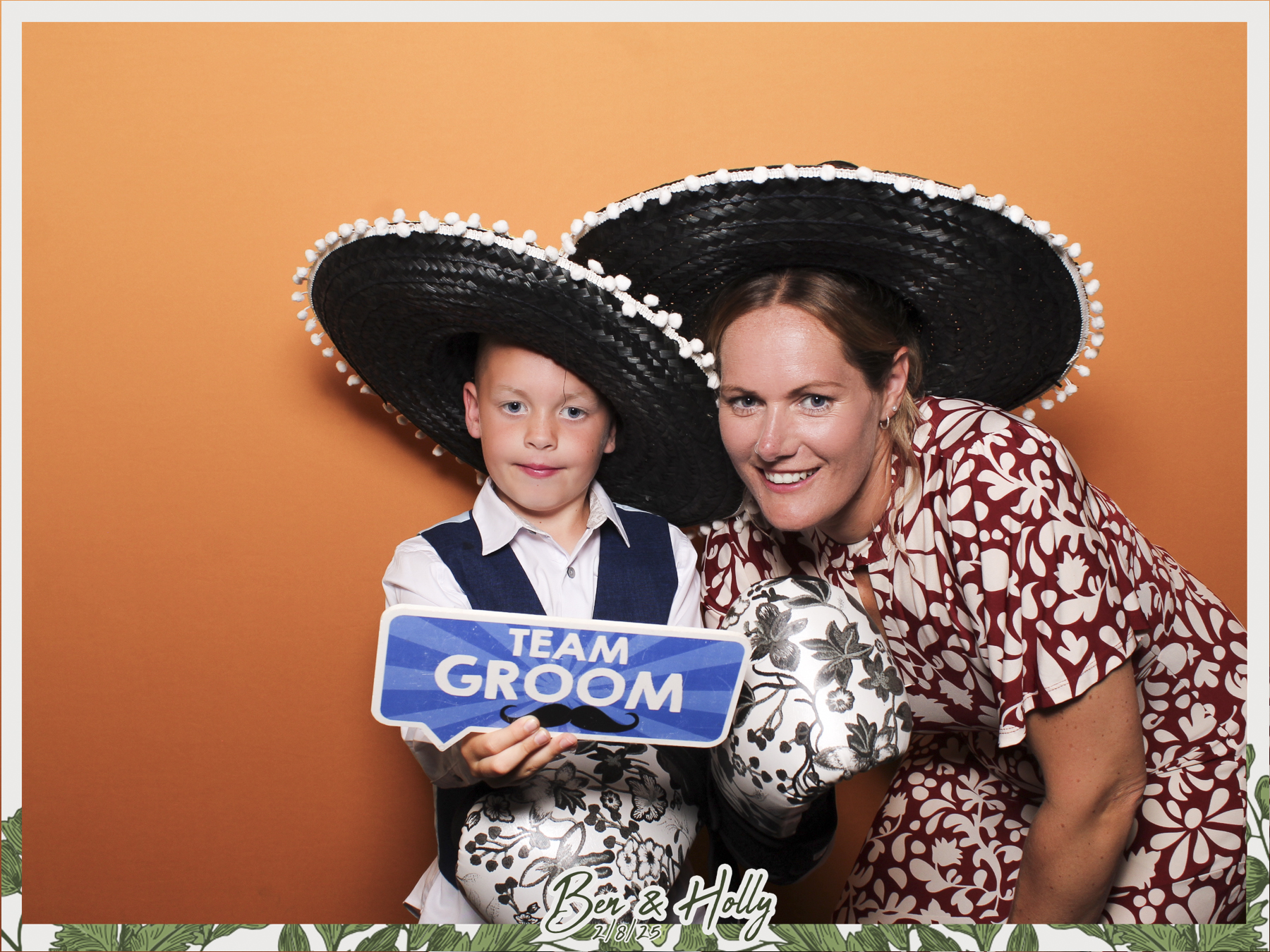 Ben & Holly Wedding - Classic Open Booth | View more photos from the event at gallery.freshbooths.com/u/FreshBooths/Ben-Holly-Wedding-Classic-Open-Booth
