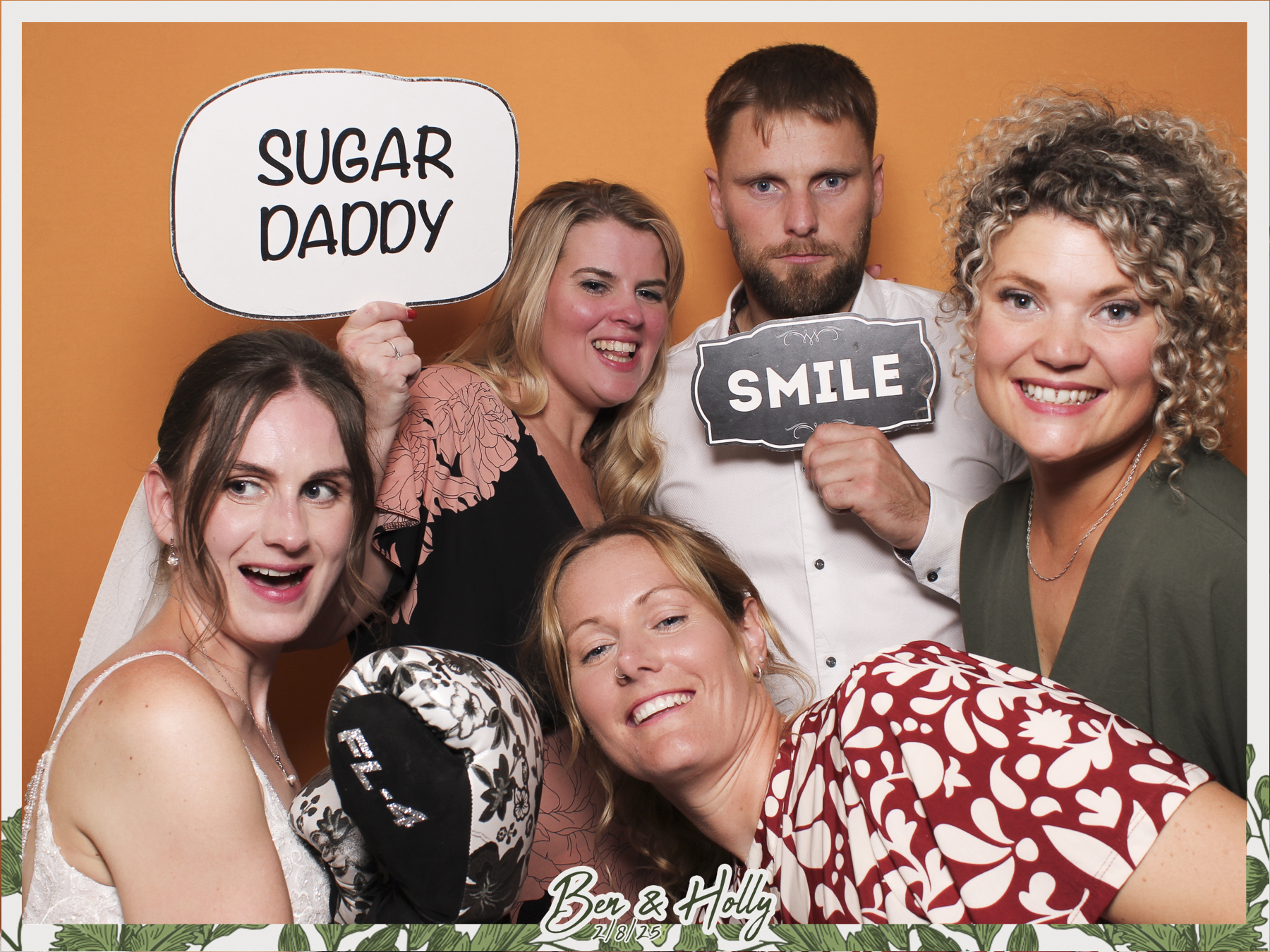 Ben & Holly Wedding - Classic Open Booth | View more photos from the event at gallery.freshbooths.com/u/FreshBooths/Ben-Holly-Wedding-Classic-Open-Booth